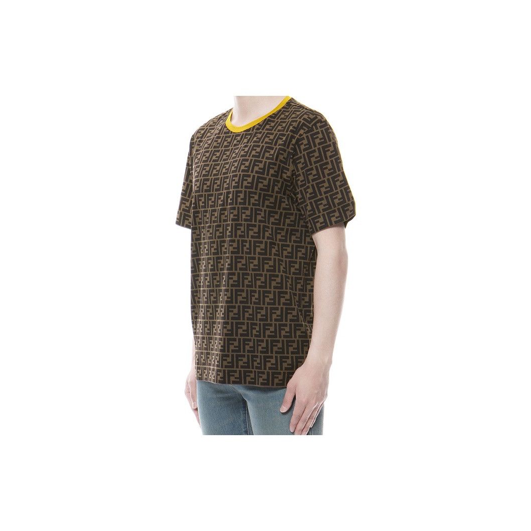 Fendi Fendi FF Logo T-Shirt Size XL Size US XL / EU 56 / 4 - 11 Thumbnail
