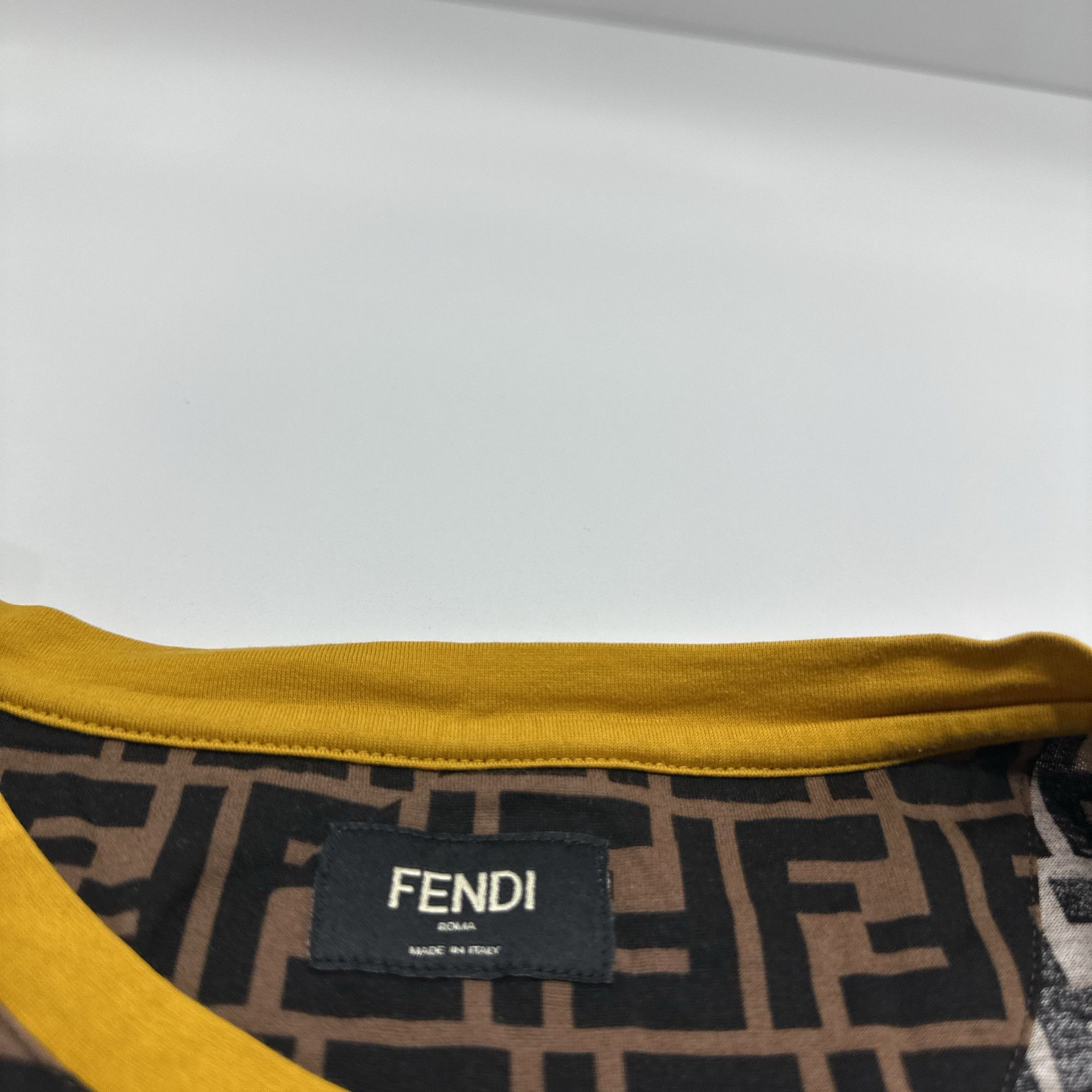 Fendi Fendi FF Logo T-Shirt Size XL Size US XL / EU 56 / 4 - 3 Thumbnail
