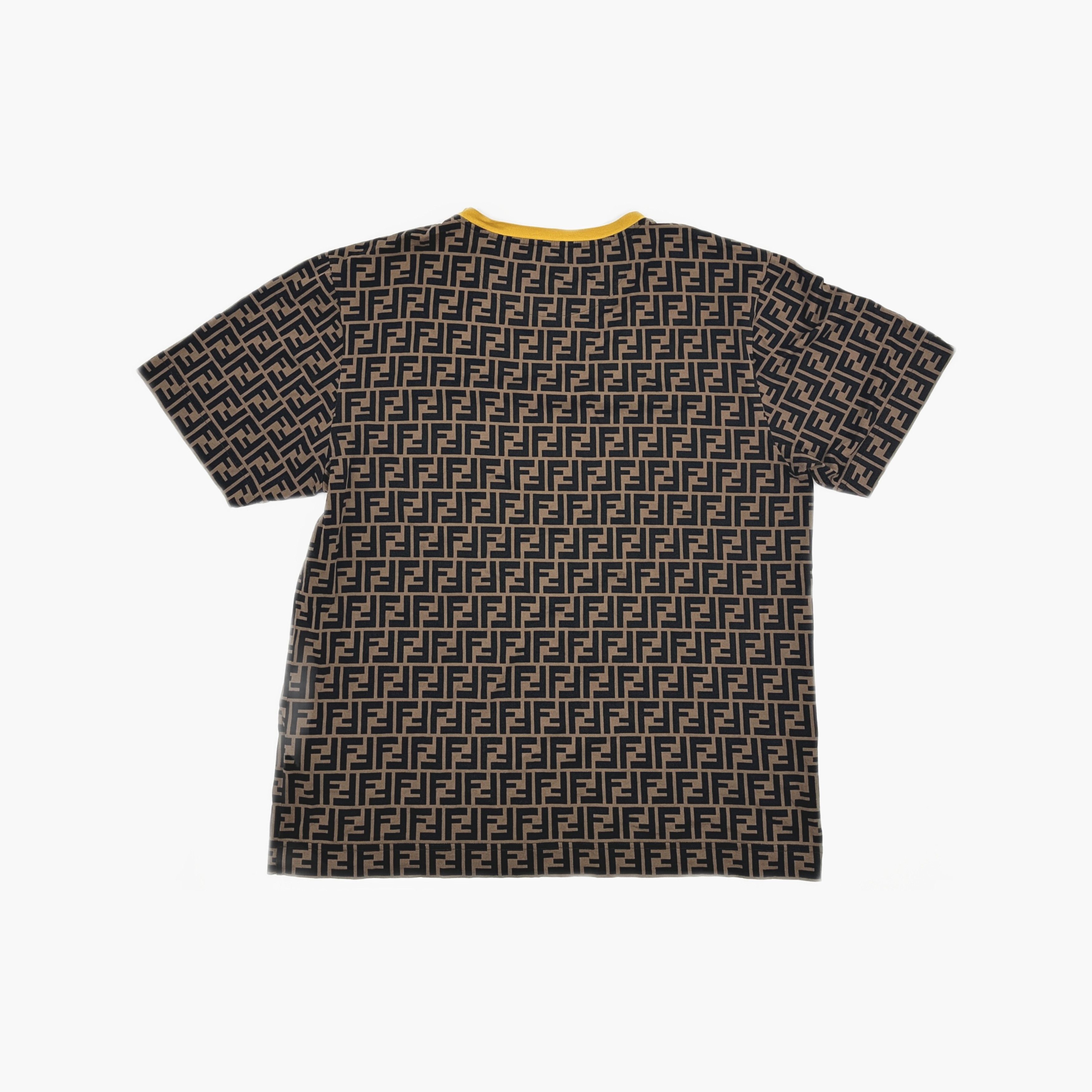 Fendi Fendi FF Logo T-Shirt Size XL Size US XL / EU 56 / 4 - 2 Thumbnail