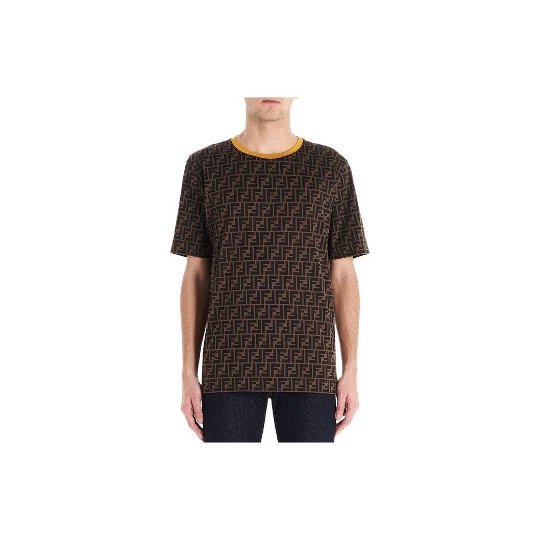 Fendi Fendi FF Logo T-Shirt Size XL Size US XL / EU 56 / 4 - 7 Thumbnail