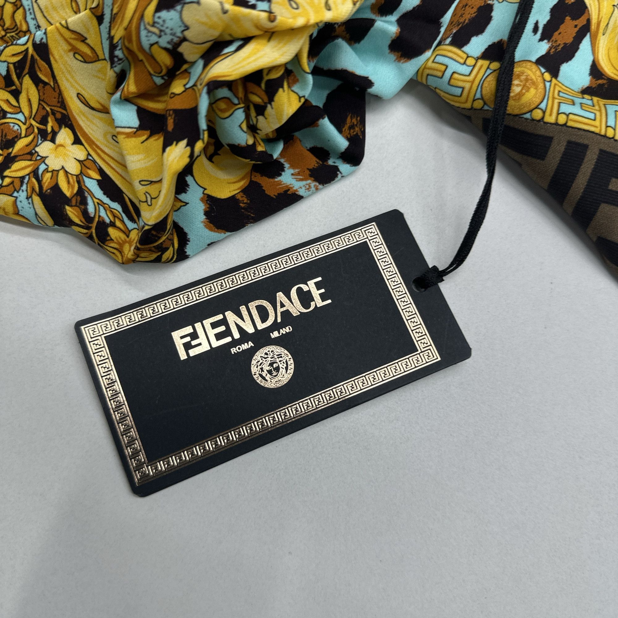 Fendi × Versace Fendi x Versace Baroque Animal Print Midi Skirt Size 40 Size 27" / US 4 / IT 40 - 4 Thumbnail