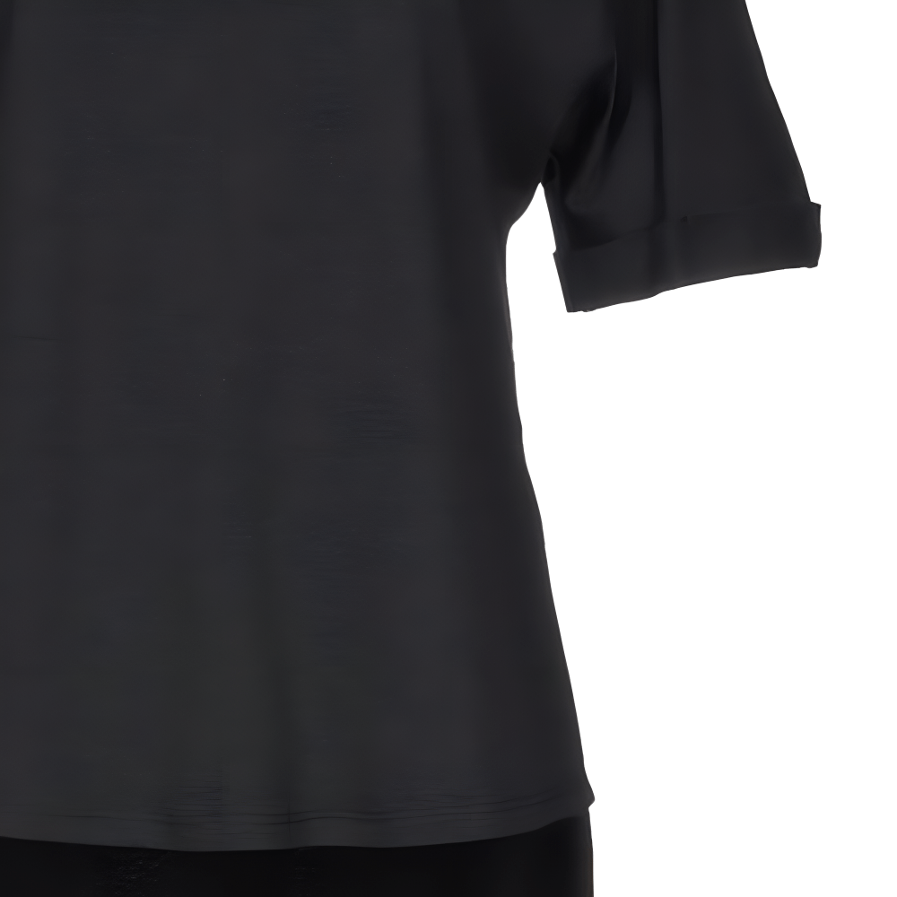 Fendi Fendi Embroidered Cotton T-Shirt Black Size IT 38 Size XS / US 0-2 / IT 36-38 - 9 Thumbnail