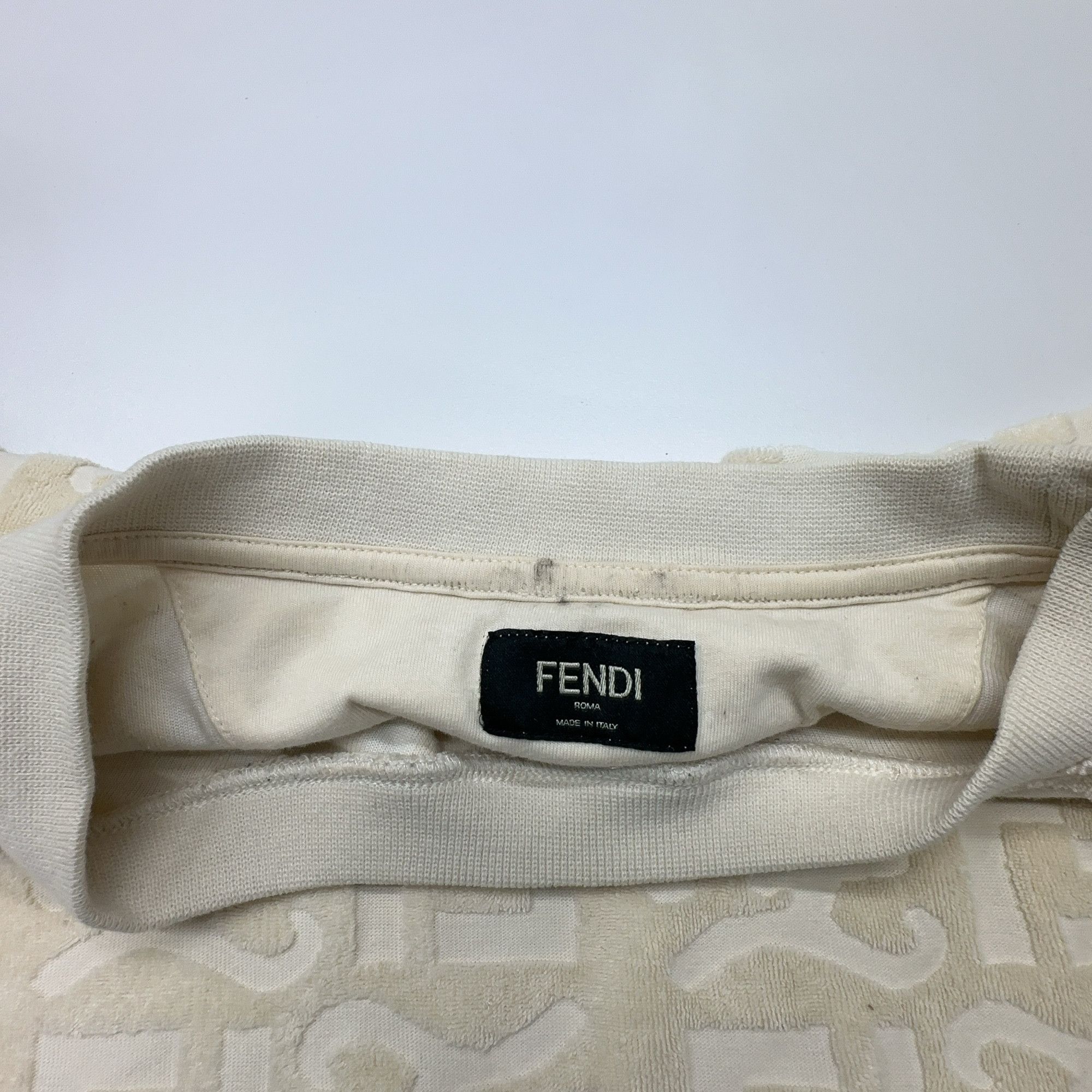 Fendi Fendi FF Monogram T-Shirt Size M Size US M / EU 48-50 / 2 - 6 Thumbnail