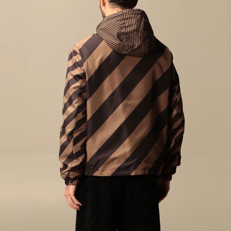 Fendi Fendi Reversible FF Logo Windbreaker Size 50 Size US M / EU 48-50 / 2 - 9 Thumbnail