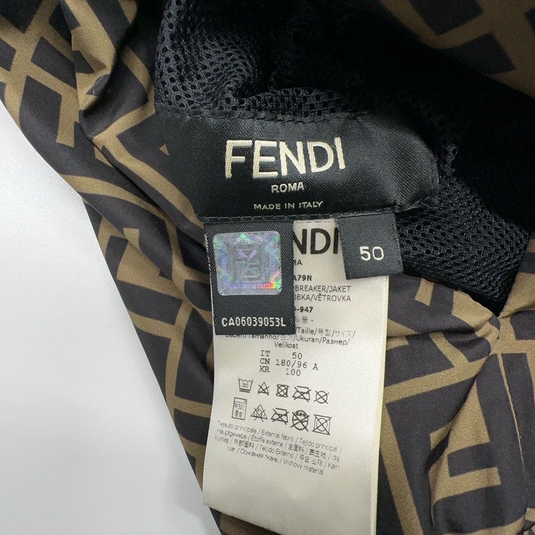 Fendi Fendi Reversible FF Logo Windbreaker Size 50 Size US M / EU 48-50 / 2 - 5 Thumbnail
