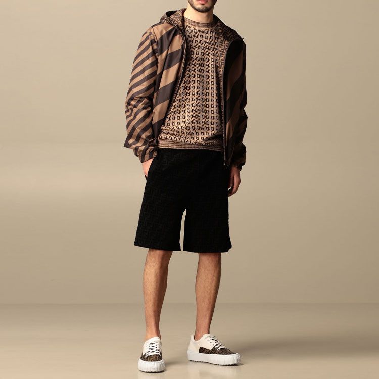 Fendi Fendi Reversible FF Logo Windbreaker Size 50 Size US M / EU 48-50 / 2 - 10 Thumbnail