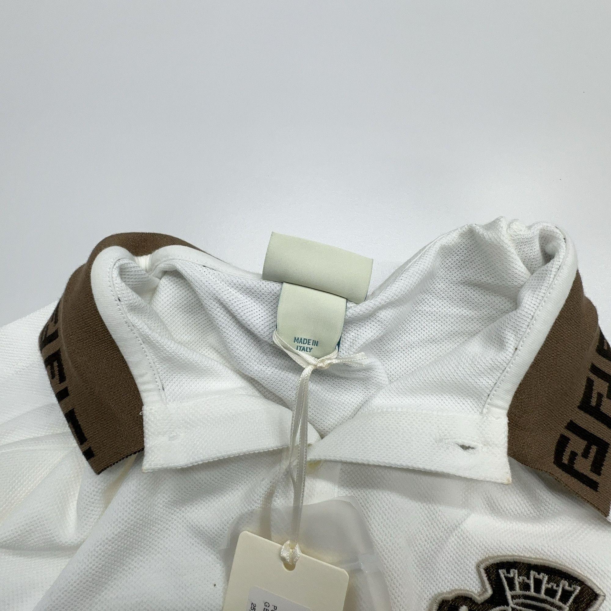 Fendi Fendi Logo Crest Polo Shirt Size XS Size US XS / EU 42 / 0 - 6 Thumbnail