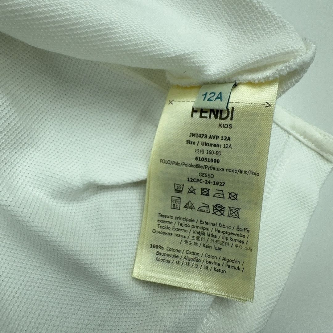Fendi Fendi Logo Crest Polo Shirt Size XS Size US XS / EU 42 / 0 - 5 Thumbnail