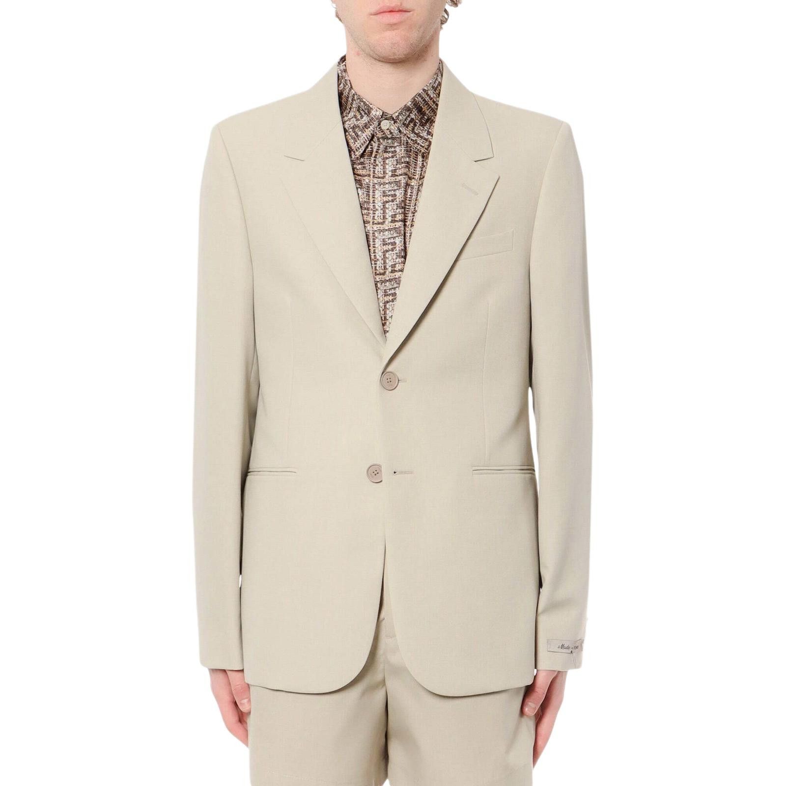 Fendi Fendi Formal Jacket Beige Size 38R Size 38R - 7 Thumbnail