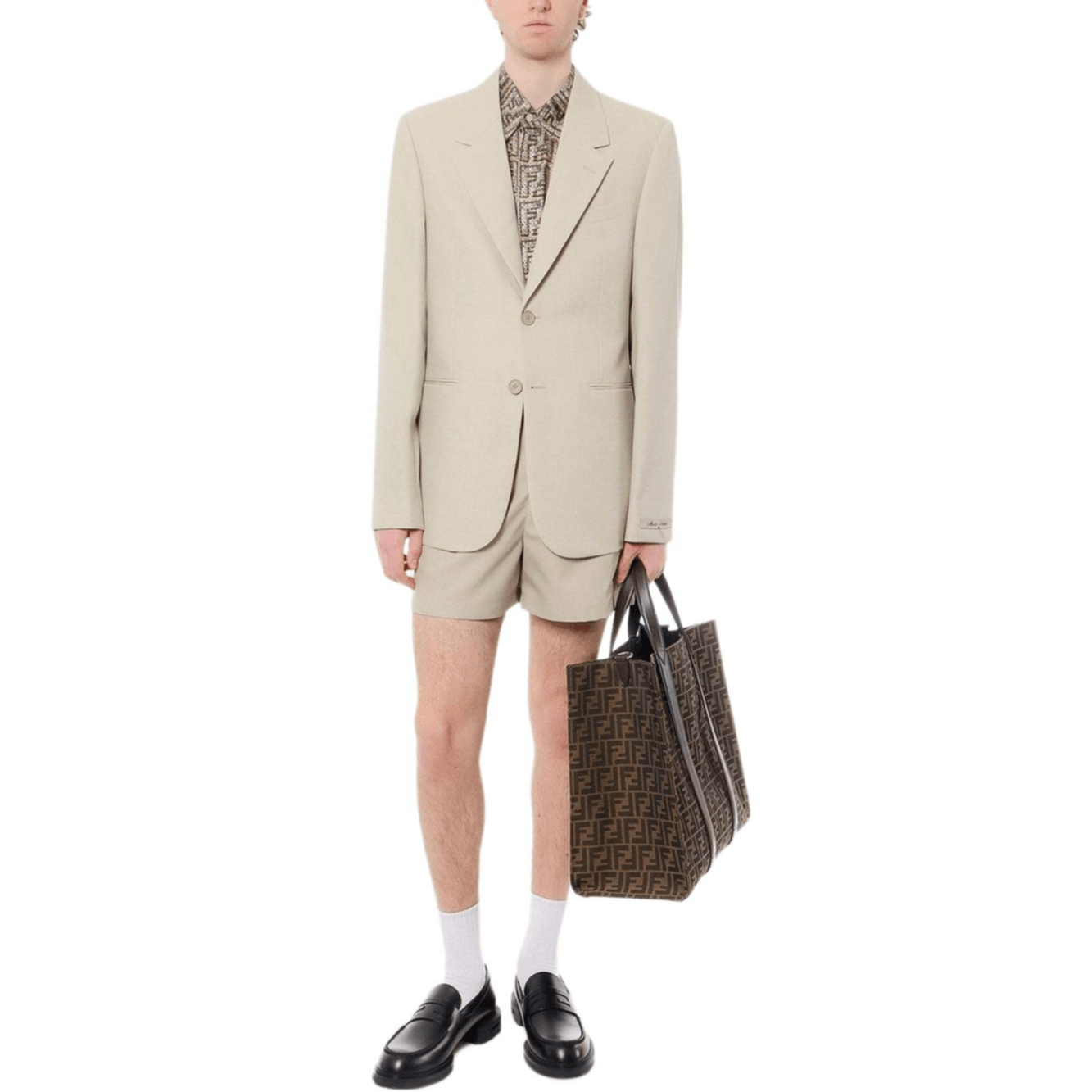 Fendi Fendi Formal Jacket Beige Size 38R Size 38R - 6 Thumbnail