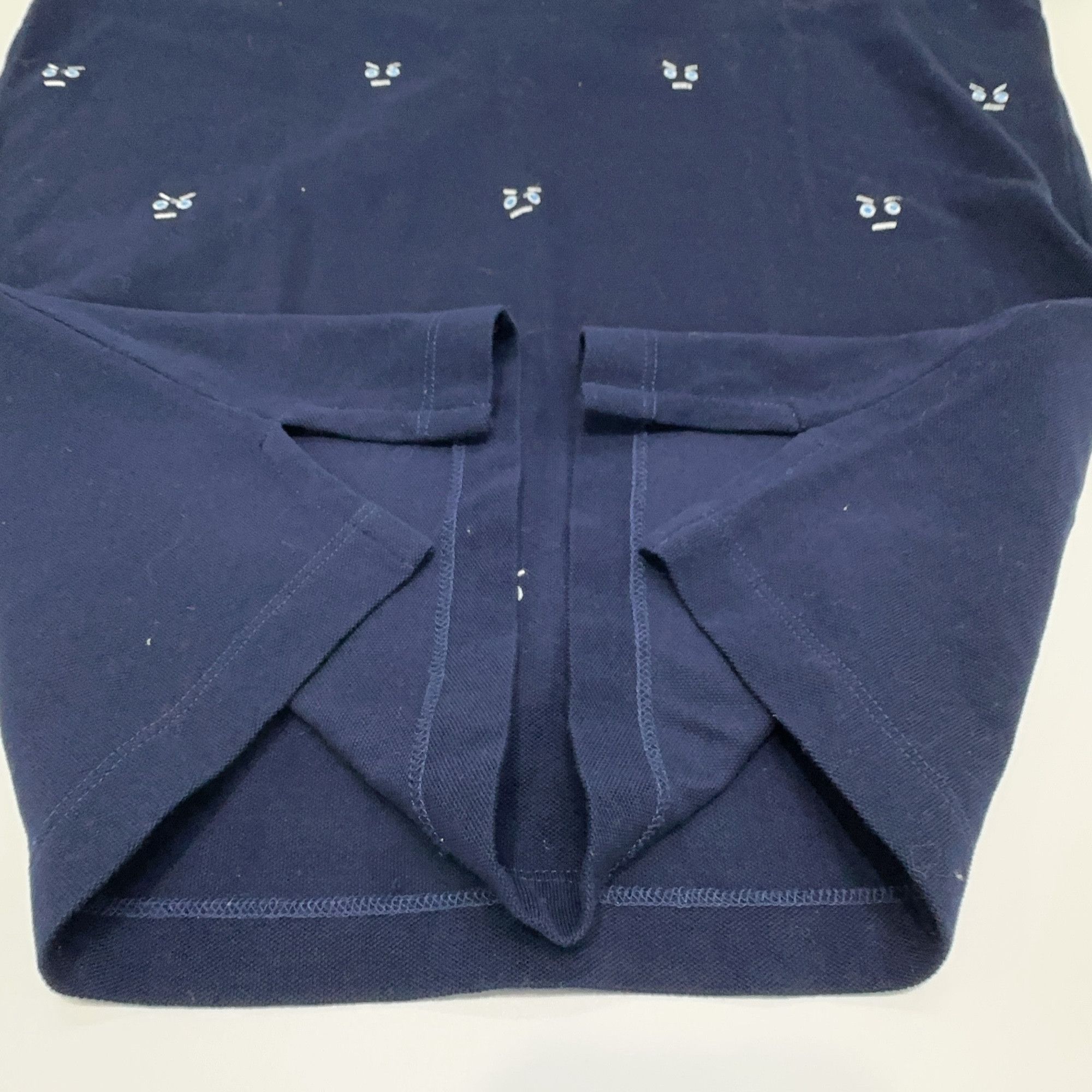 Fendi Fendi Embroidered Eyes Polo Shirt Navy Size 46 Size US S / EU 44-46 / 1 - 9 Thumbnail