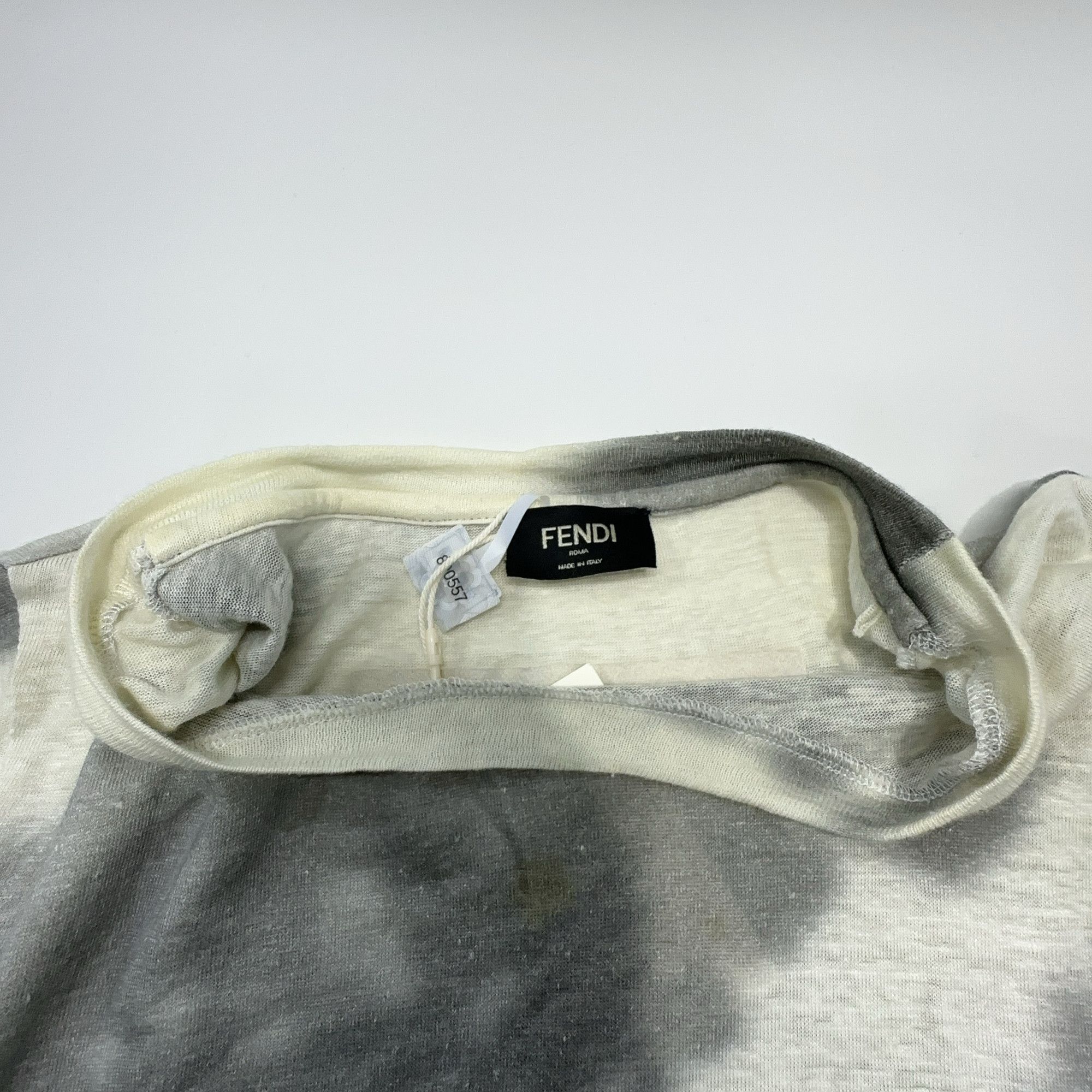 Fendi Fendi Tie Dye Linen T-Shirt Size XS Size US XS / EU 42 / 0 - 5 Thumbnail