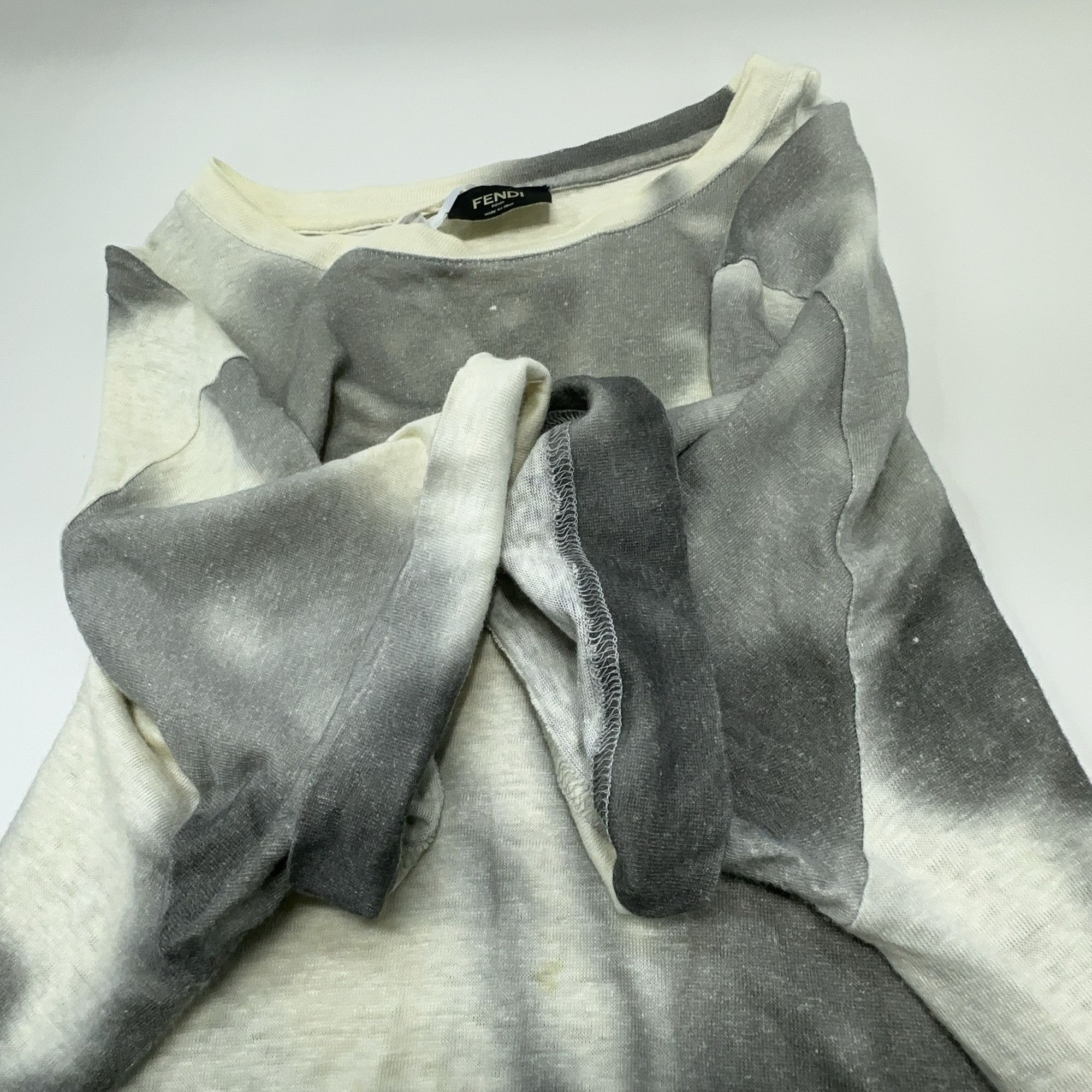 Fendi Fendi Tie Dye Linen T-Shirt Size XS Size US XS / EU 42 / 0 - 9 Thumbnail