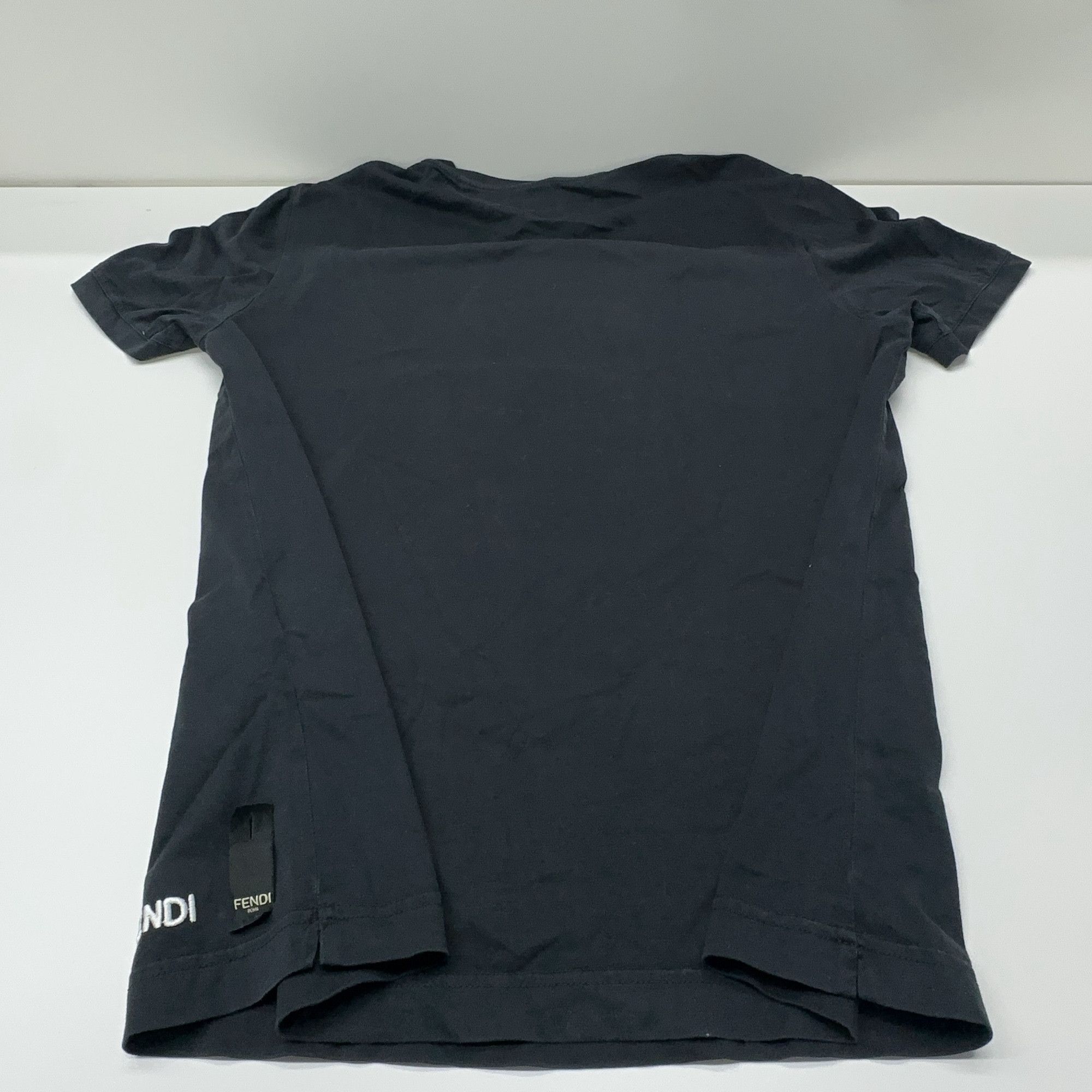 Fendi Fendi Karl Lagerfeld Studded Graphic T-Shirt Size M Size US M / EU 48-50 / 2 - 14 Thumbnail