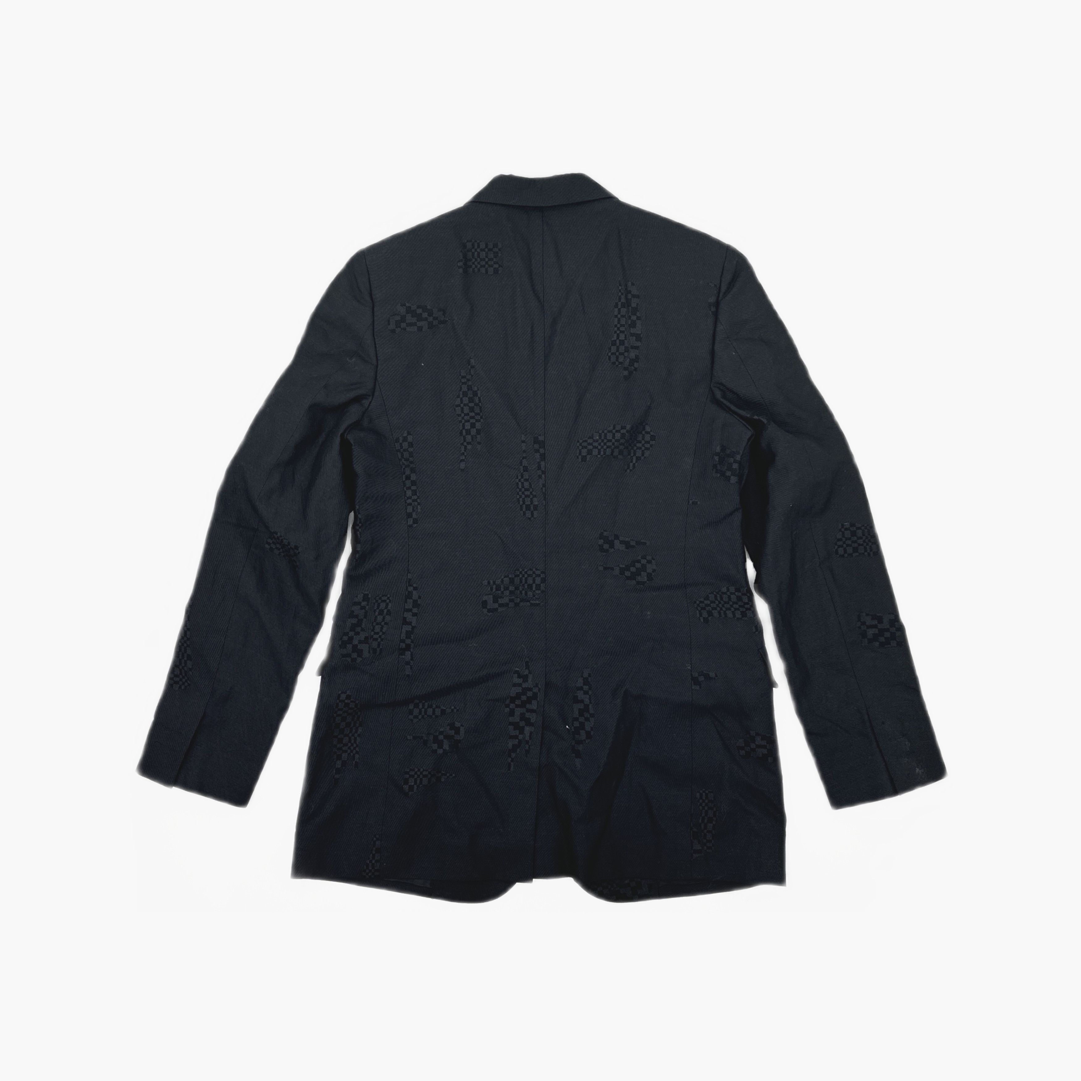 Fendi Fendi Tonal Jacquard Blazer Size 38R Size 38R - 2 Thumbnail