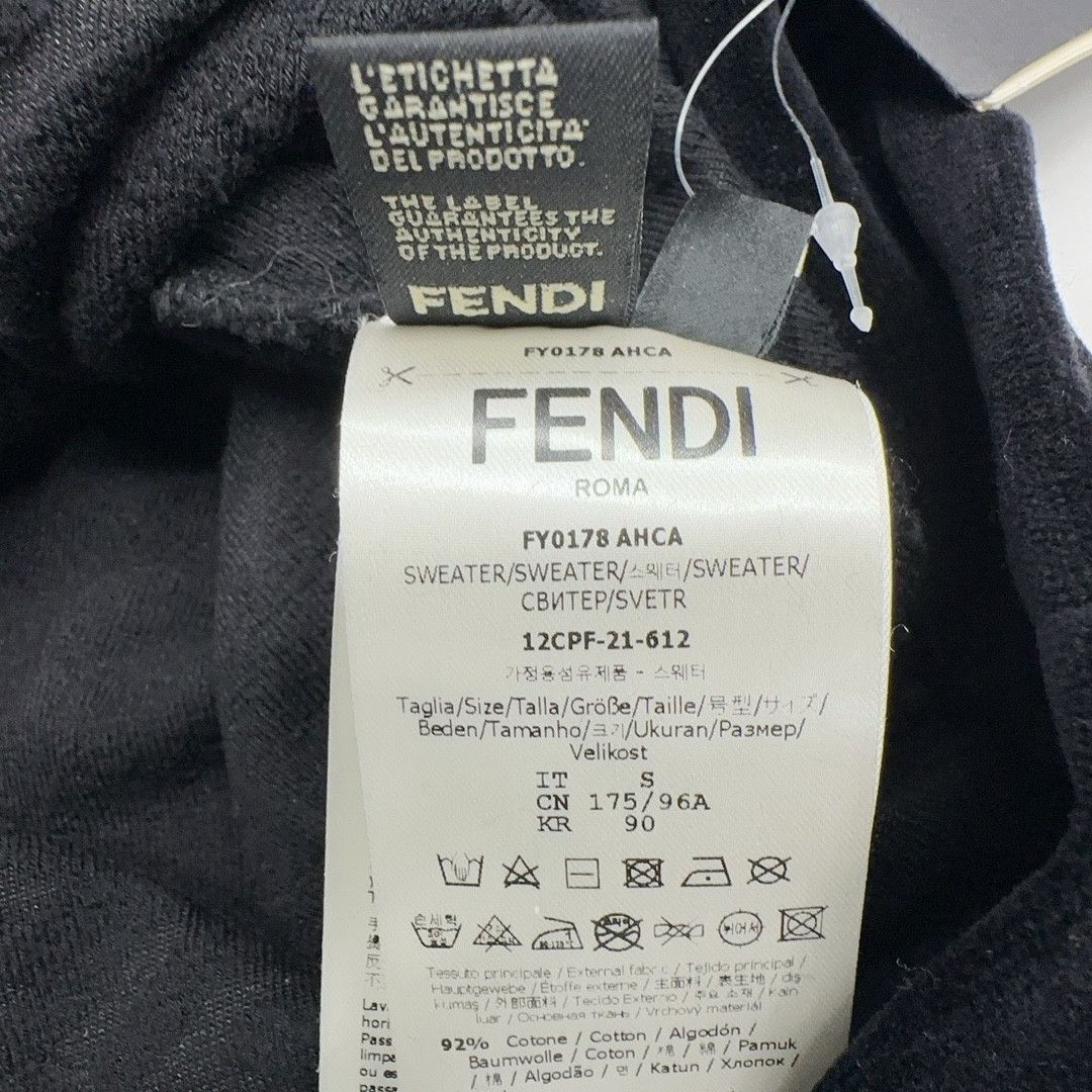 Fendi Fendi FF Logo Sweatshirt Size S Size US S / EU 44-46 / 1 - 4 Thumbnail