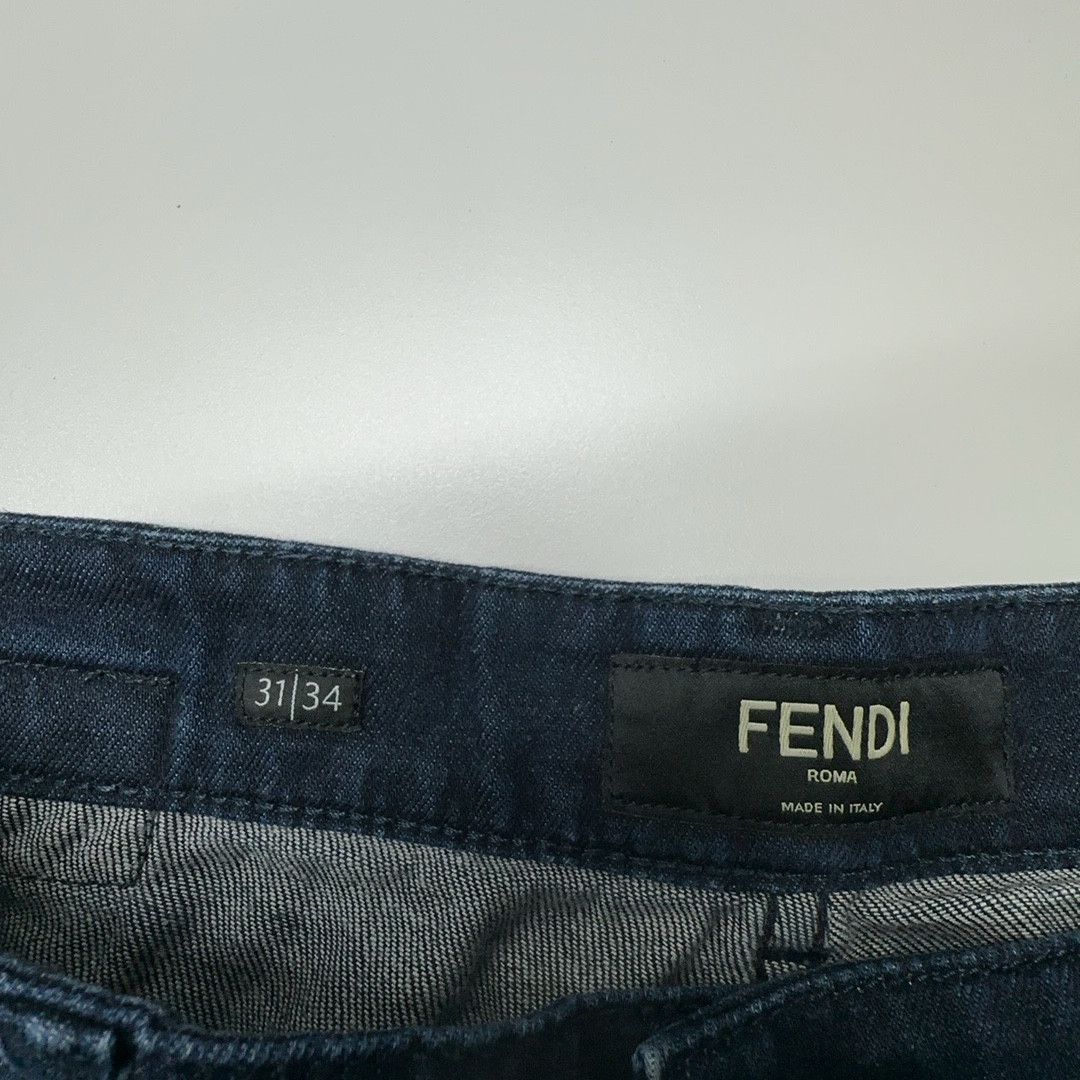 Fendi Fendi Dark Wash Denim Jeans Size 31 Size US 31 - 3 Thumbnail