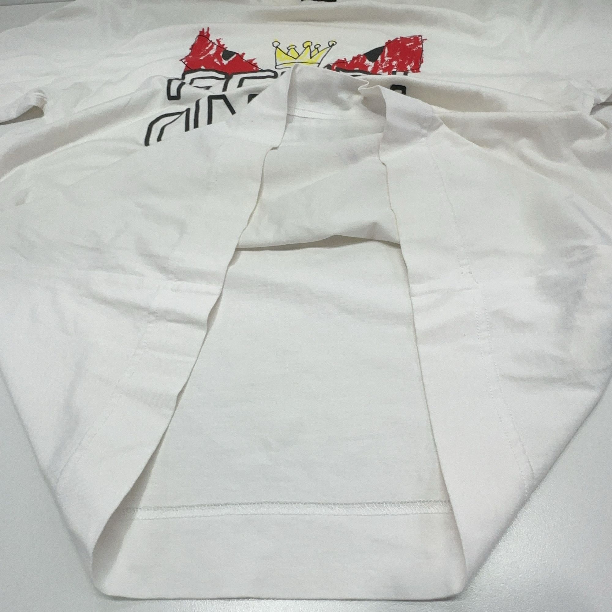 Fendi Fendi Devil Graphic Short Sleeve T-Shirt Size M Size US M / EU 48-50 / 2 - 8 Thumbnail