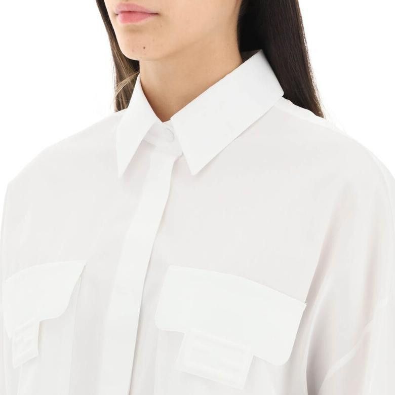 Fendi Fendi Solid Button Up Shirt Size 38 Size XS / US 0-2 / IT 36-38 - 16 Thumbnail