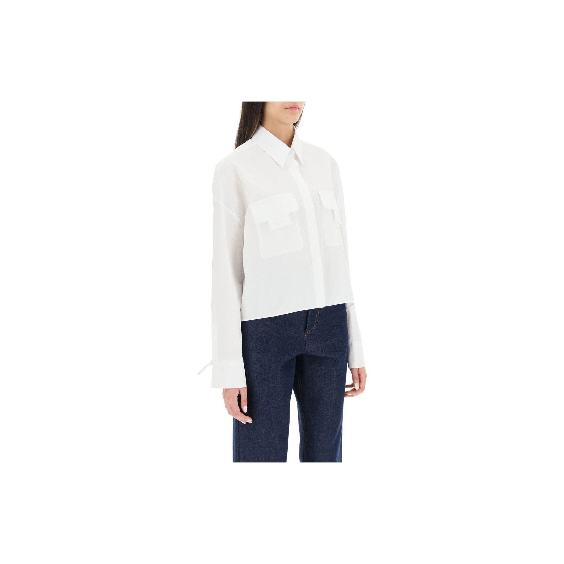 Fendi Fendi Solid Button Up Shirt Size 38 Size XS / US 0-2 / IT 36-38 - 14 Thumbnail