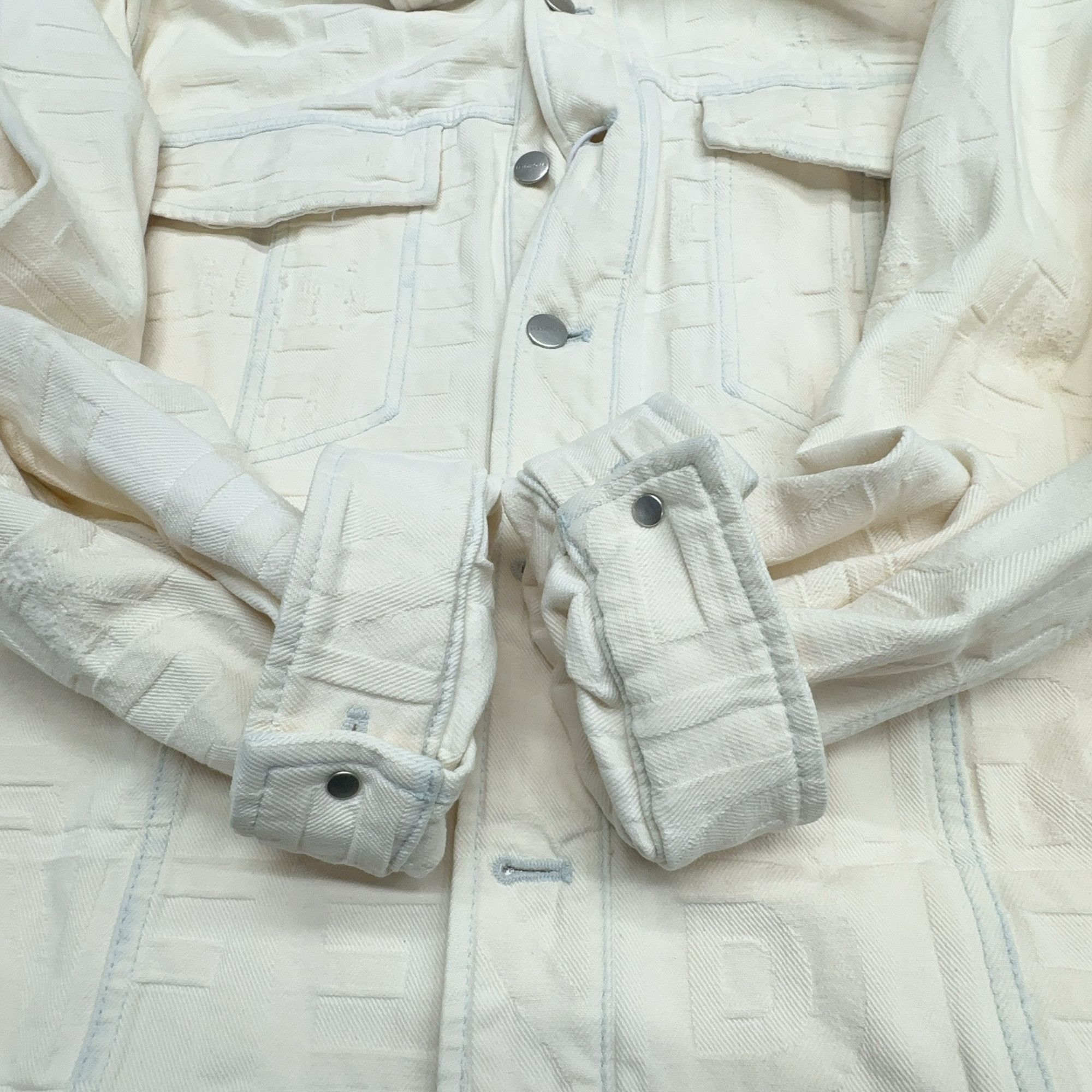 Fendi Fendi x Marc Jacobs Logo Denim Jacket Size 48 Size US M / EU 48-50 / 2 - 9 Thumbnail