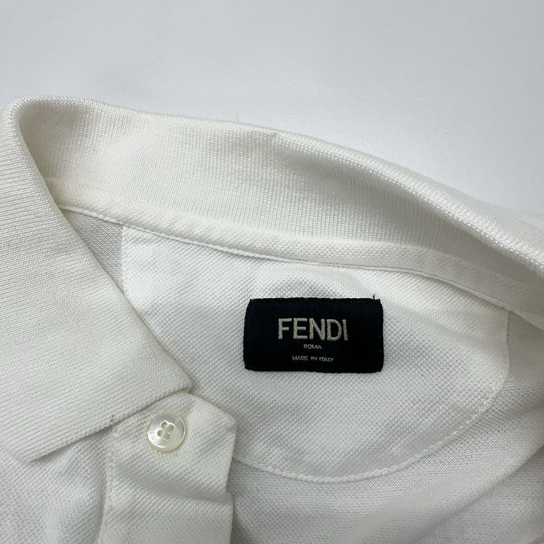 Fendi Fendi Logo Patch Polo Shirt Size 48 Size US M / EU 48-50 / 2 - 5 Thumbnail