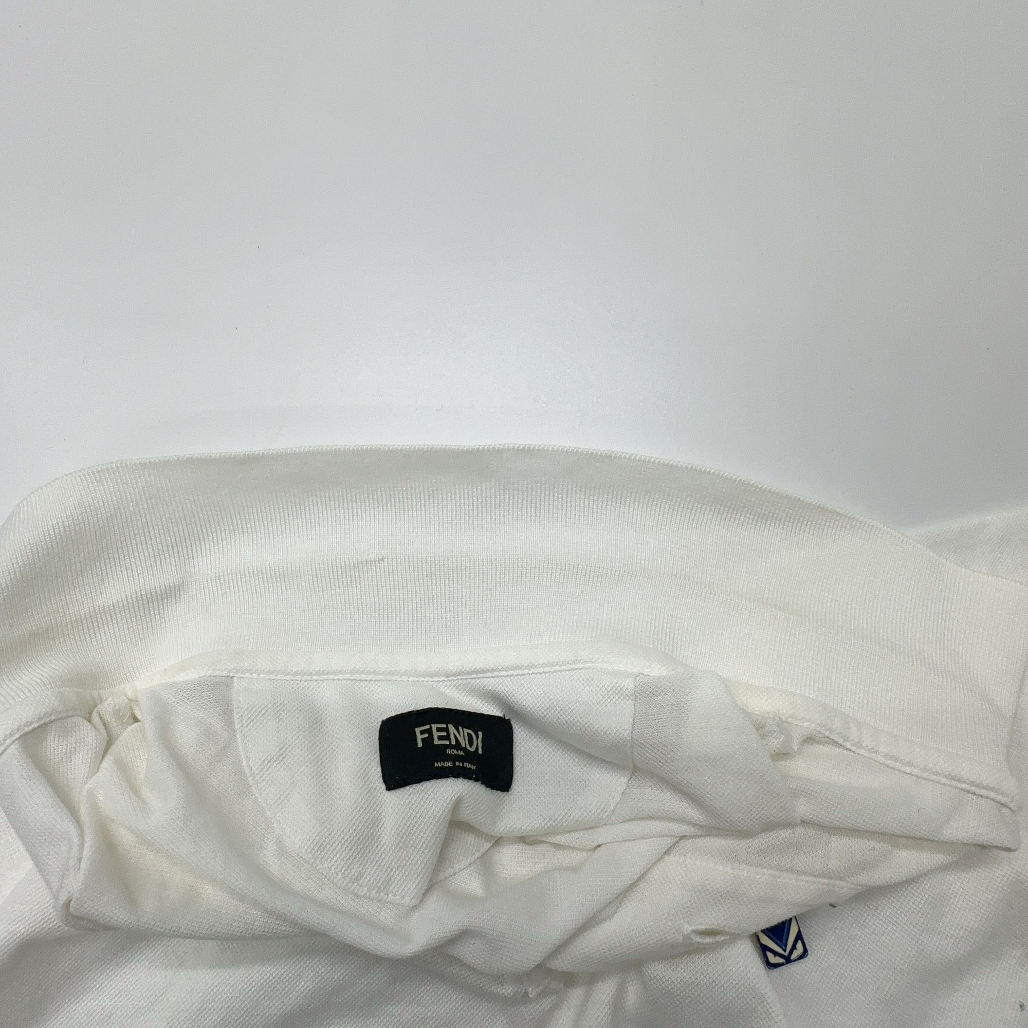 Fendi Fendi Logo Patch Polo Shirt Size 48 Size US M / EU 48-50 / 2 - 6 Thumbnail