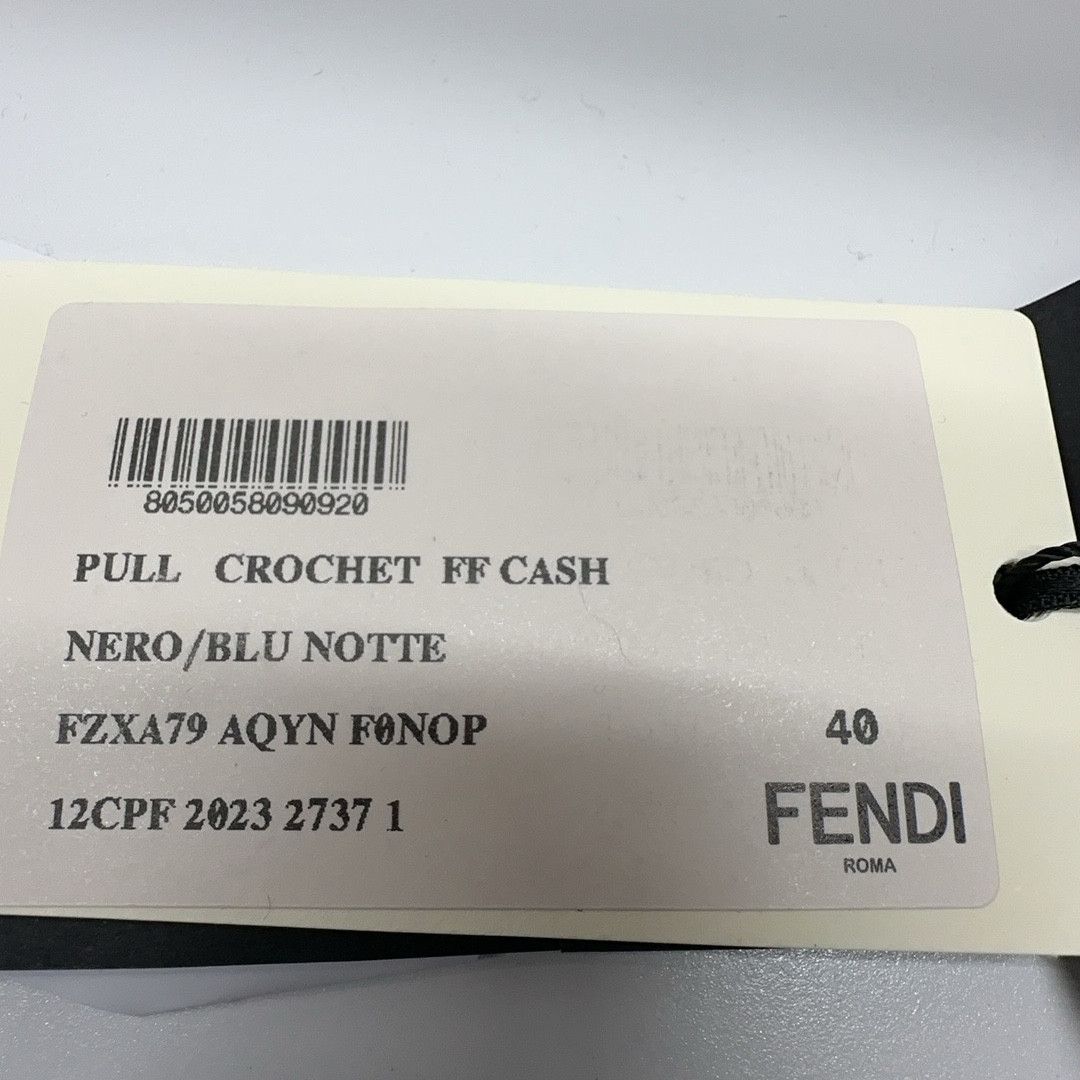 Fendi Fendi FF Logo Cashmere Sweater IT 40 Size S / US 4 / IT 40 - 4 Thumbnail