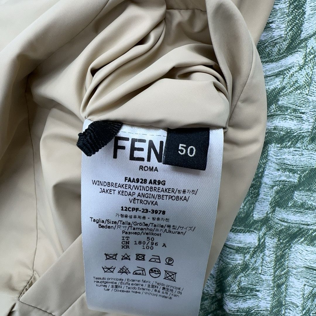 Fendi Fendi Reversible FF Logo Windbreaker Size 50 Size US M / EU 48-50 / 2 - 5 Thumbnail
