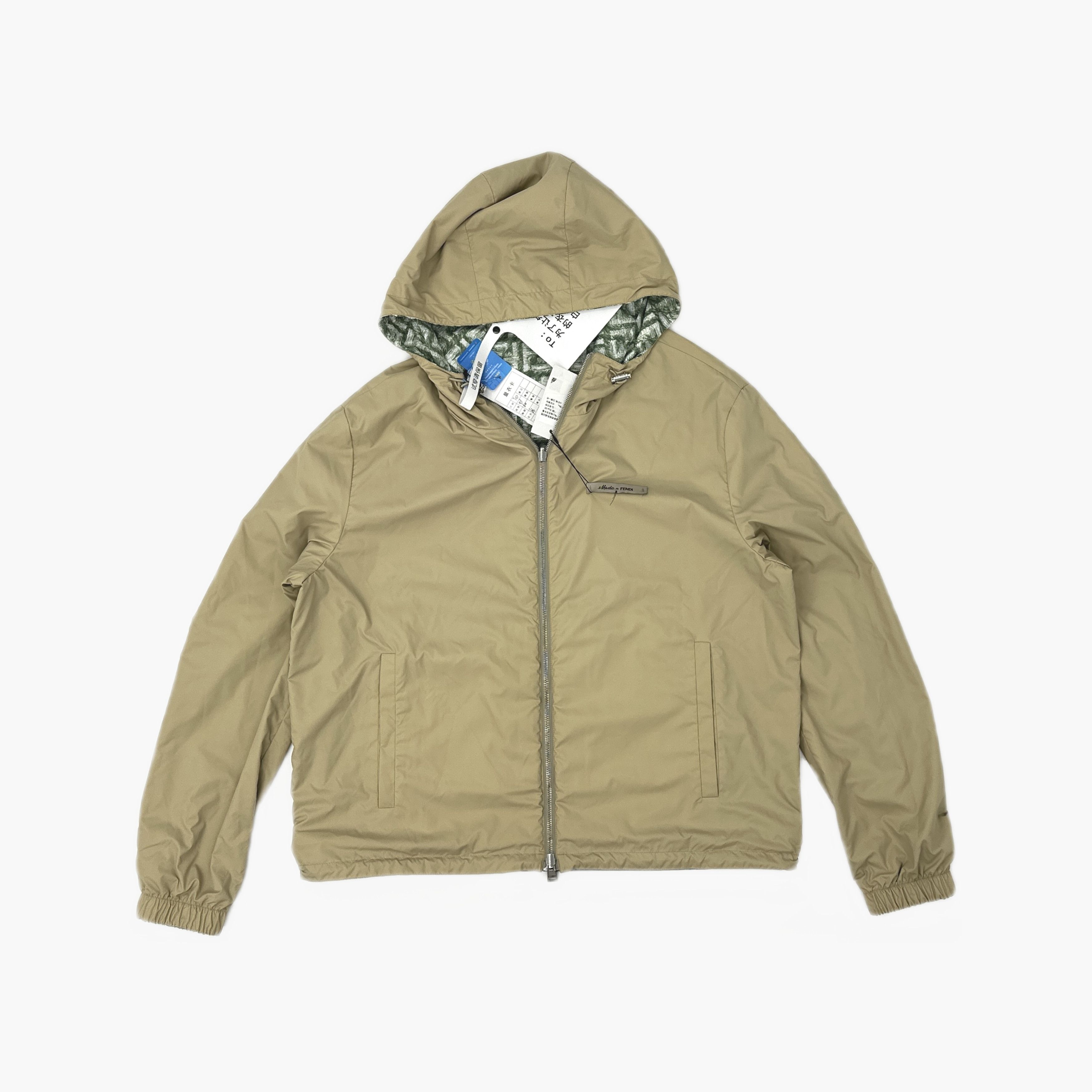 Fendi Fendi Reversible FF Logo Windbreaker Size 50 Size US M / EU 48-50 / 2 - 3 Thumbnail