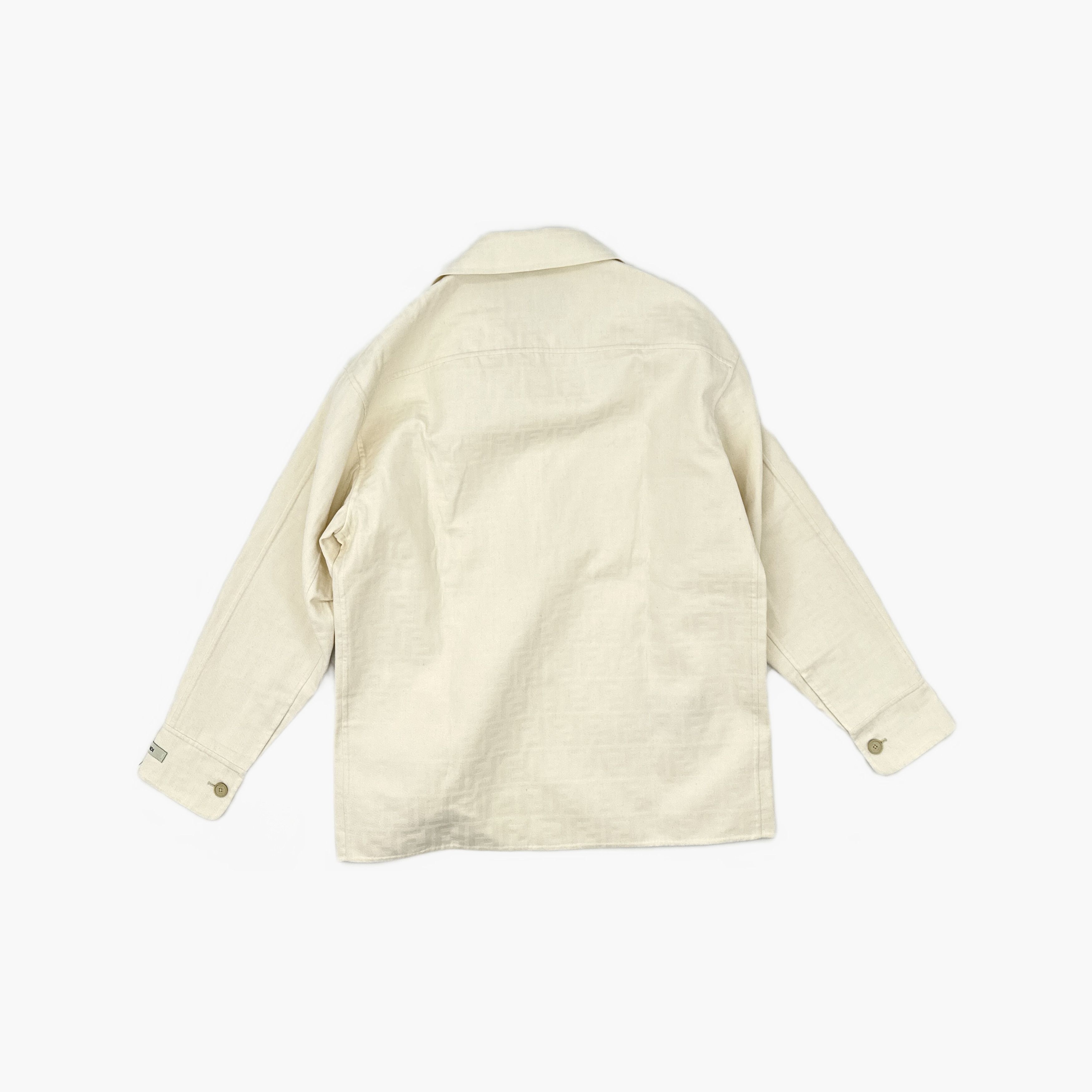 Fendi Fendi Monogram Logo Shirt Jacket Size M Size US M / EU 48-50 / 2 - 2 Thumbnail