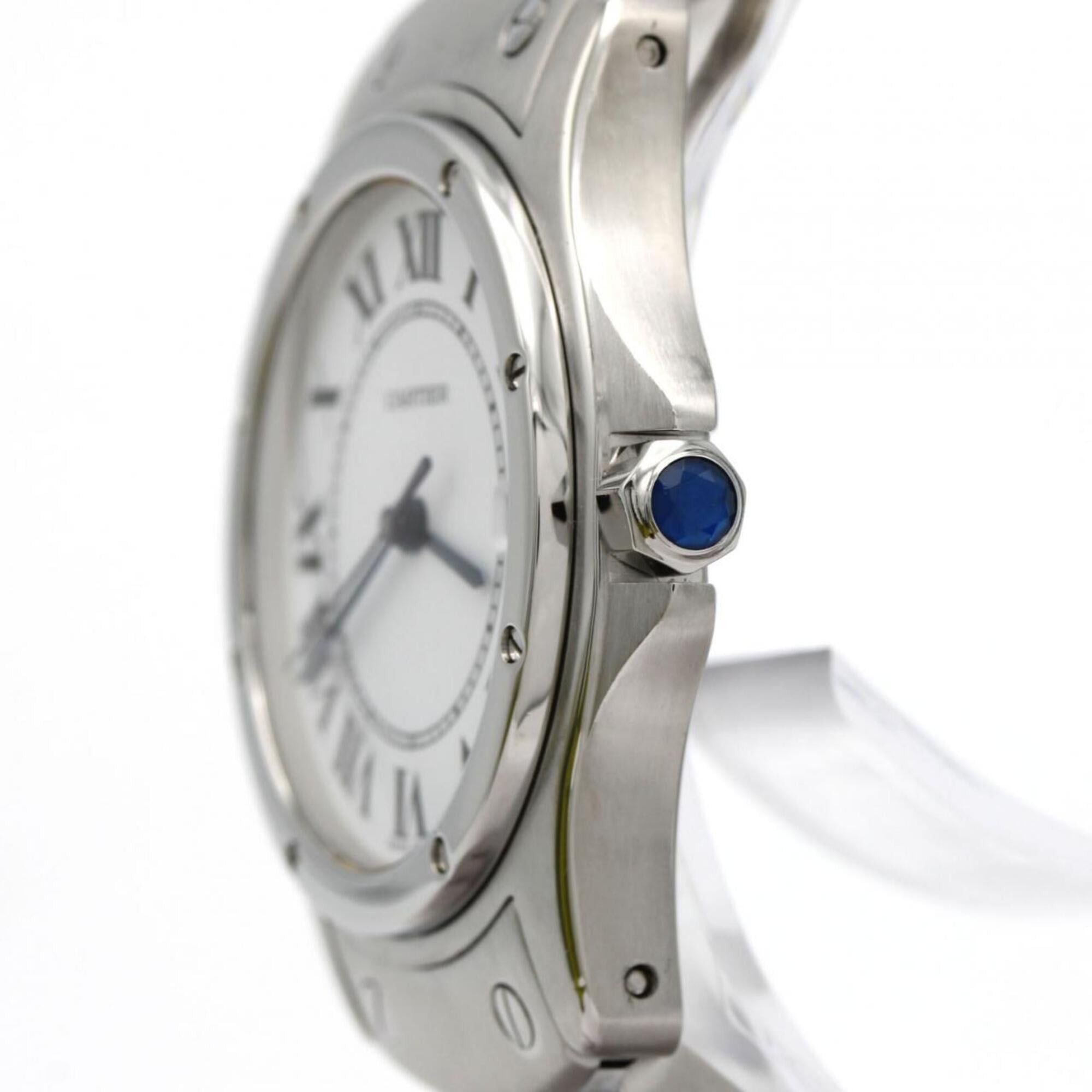 Cartier Cartier Santos Round MM W20027K1 SS Quartz Watch Size ONE SIZE - 3 Thumbnail