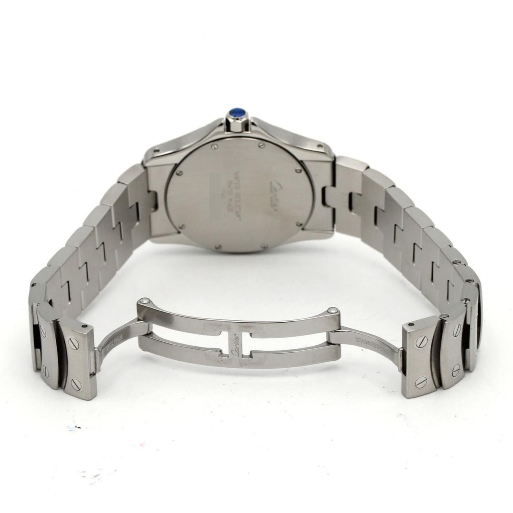 Cartier Cartier Santos Round MM W20027K1 SS Quartz Watch Size ONE SIZE - 6 Thumbnail