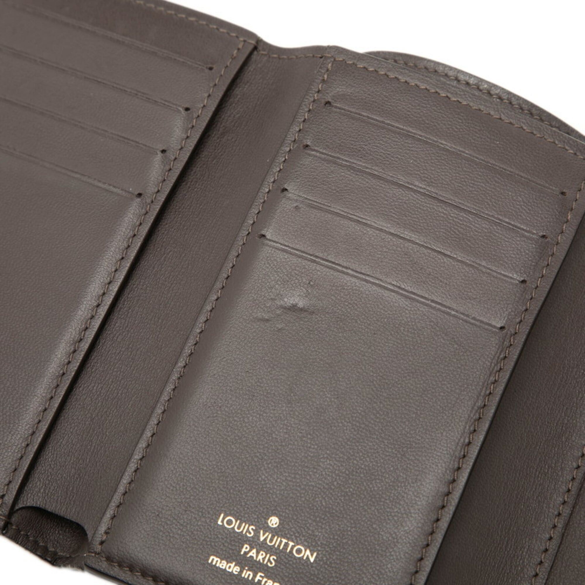 Louis Vuitton Louis Vuitton Portefeuille Capucines Compact Tri-fold Wallet M62159 Galet Beige Taurillon Leather Women's LOUIS VUITTON Size ONE SIZE - 4 Thumbnail