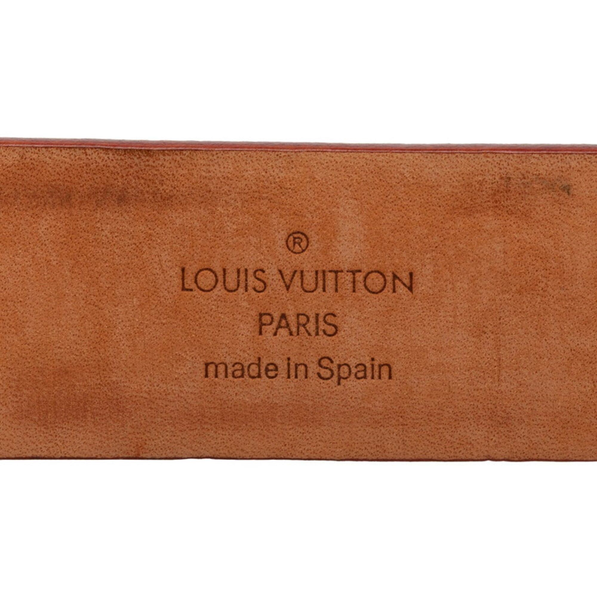Louis Vuitton Louis Vuitton Monogram Multicolor Belt, Size: 80 32, M9271, Black Leather, Women's. Size ONE SIZE - 5 Thumbnail