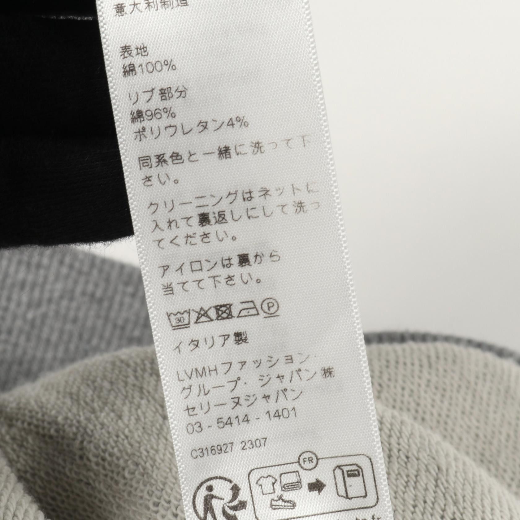 Celine Celine CELINE Logo Loose Cotton Hoodie Textile Sweatshirts & Hoodies DUTY FREE for USA Size ONE SIZE - 4 Thumbnail