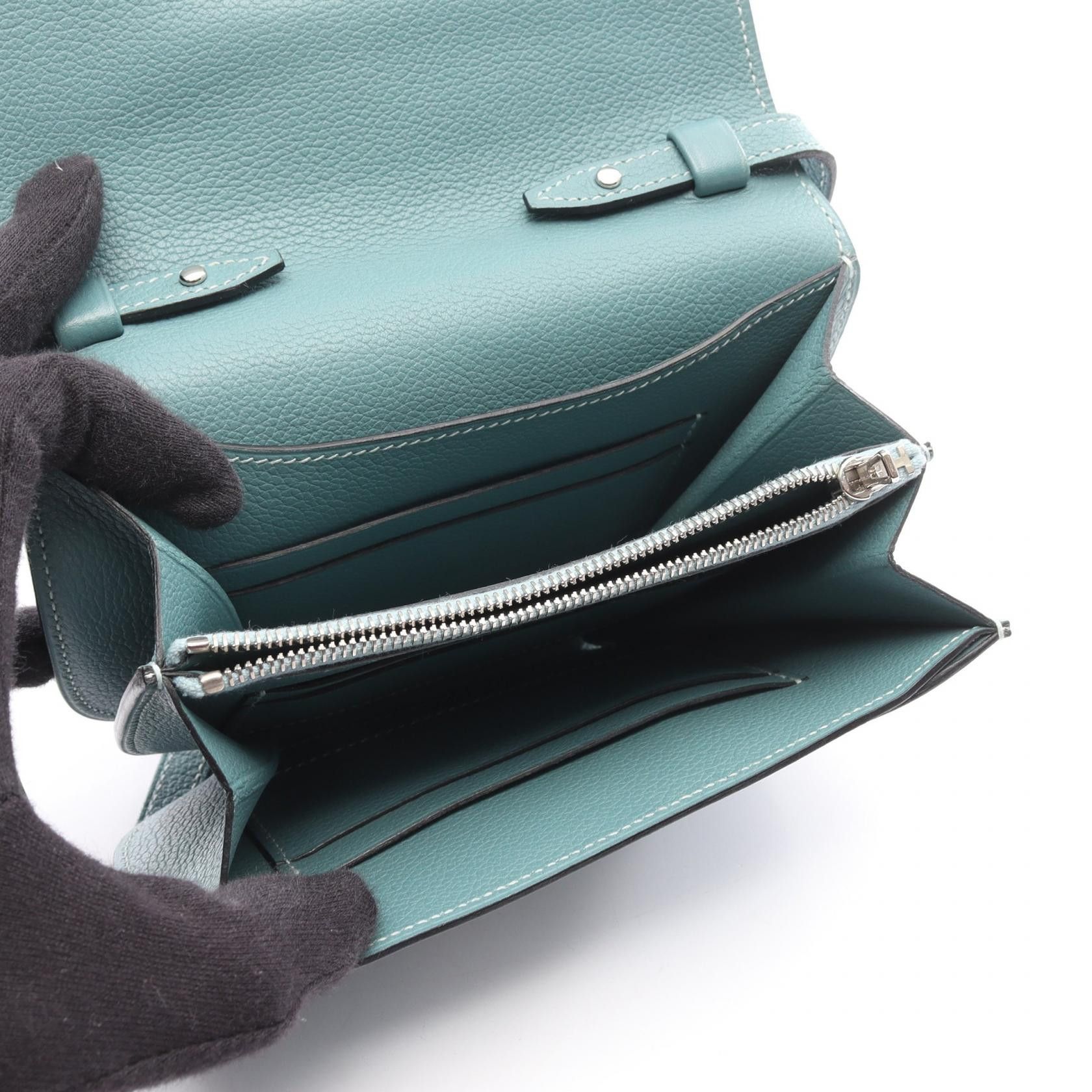 Hermes Hermes Hermes Mini Convoyeur Evercolor Shoulder Bag Leather Shoulder Bag R DUTY FREE for USA Size ONE SIZE - 3 Thumbnail