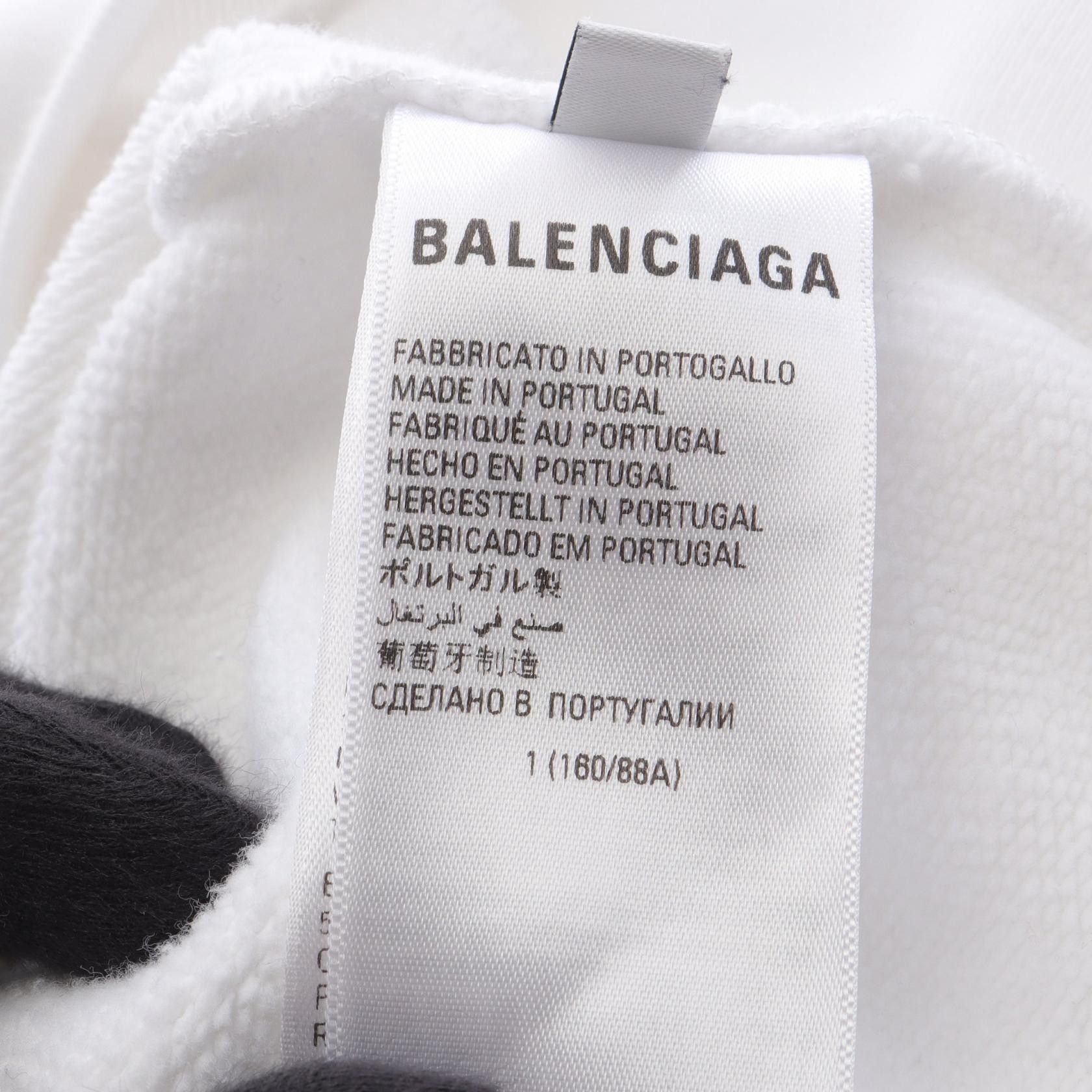 Balenciaga Balenciaga Balenciaga x adidas Cotton Hoodie Textile Sweatshirts & Hoodies DUTY FREE for USA Size ONE SIZE - 4 Thumbnail
