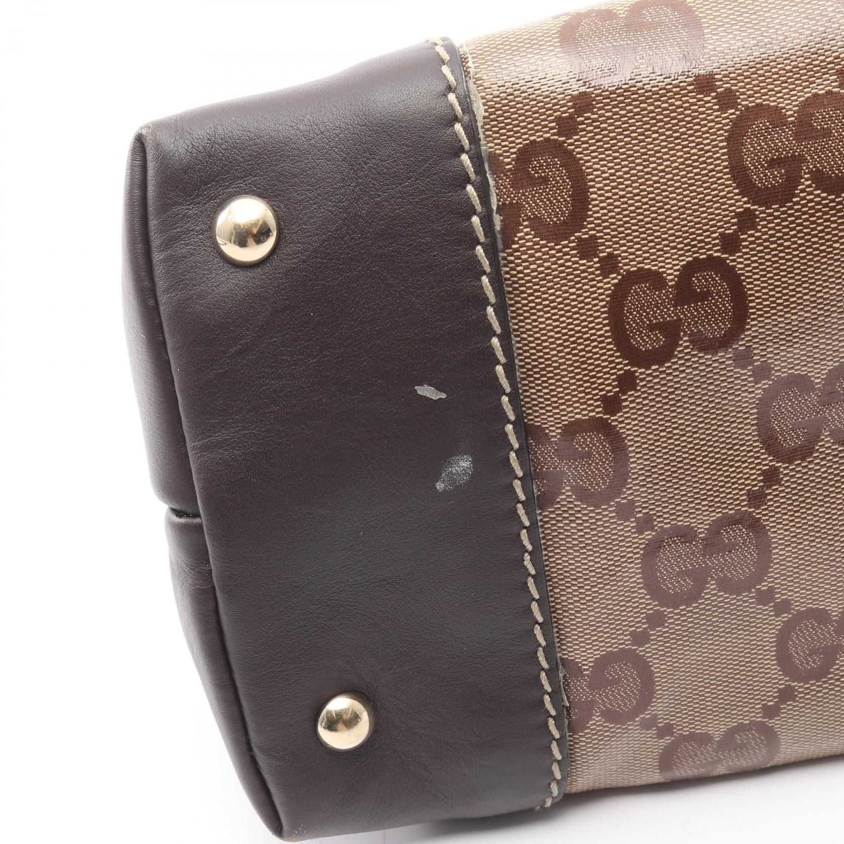 Gucci Gucci Gucci GG Crystal Coated Canvas Tote Bag Plastic / Synthetic Tote Bag 223964 DUTY FREE for USA Size ONE SIZE - 7 Thumbnail