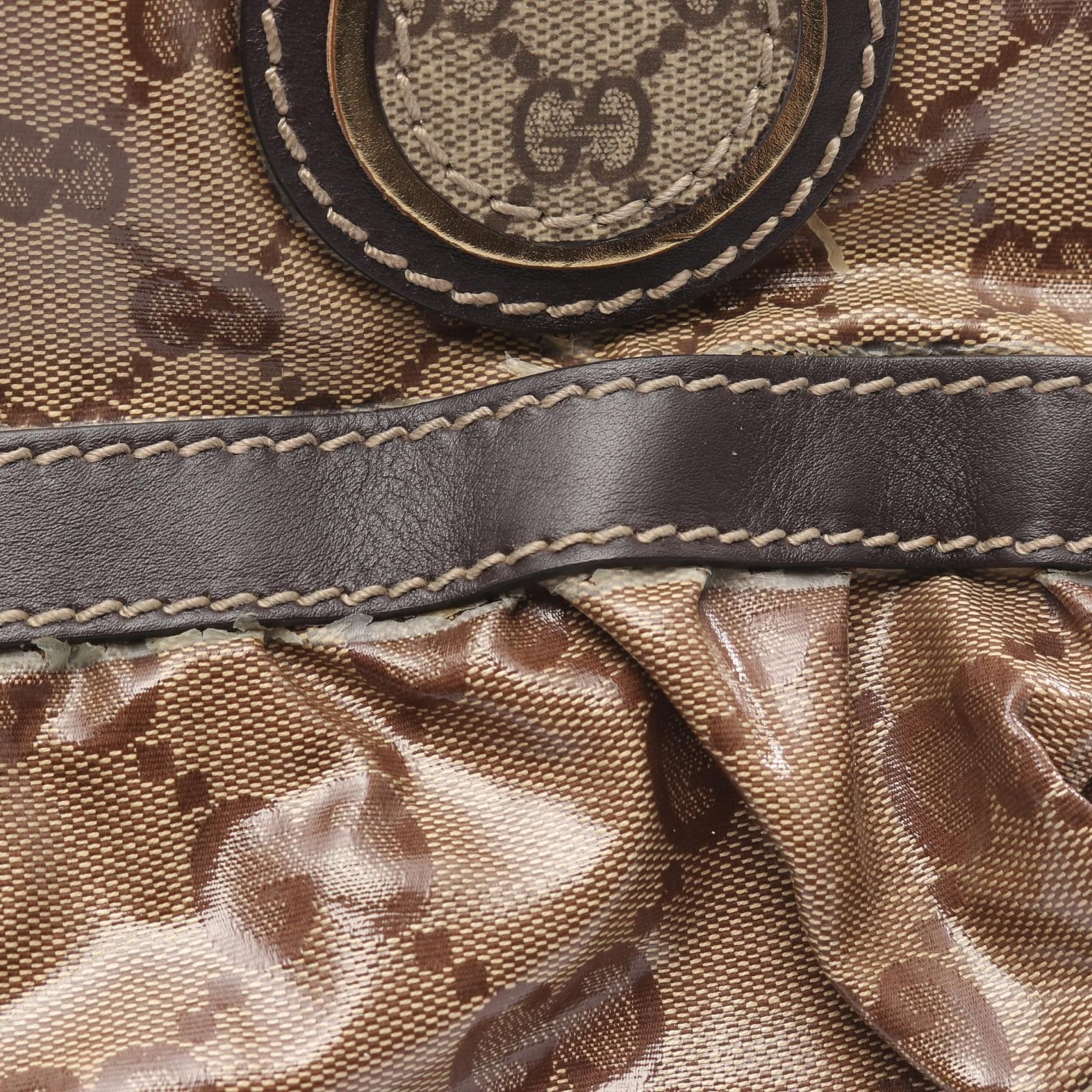 Gucci Gucci Gucci GG Crystal Coated Canvas Tote Bag Plastic / Synthetic Tote Bag 223964 DUTY FREE for USA Size ONE SIZE - 5 Thumbnail