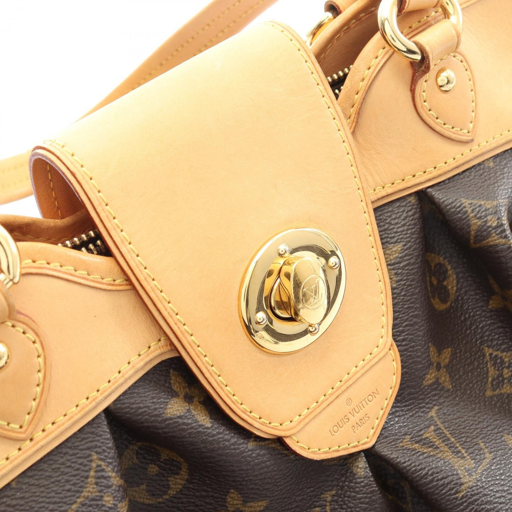 Louis Vuitton Louis Vuitton Louis Vuitton Boetie MM Monogram Shoulder Bag Textile Shoulder Bag M45714 DUTY FREE for USA Size ONE SIZE - 9 Thumbnail