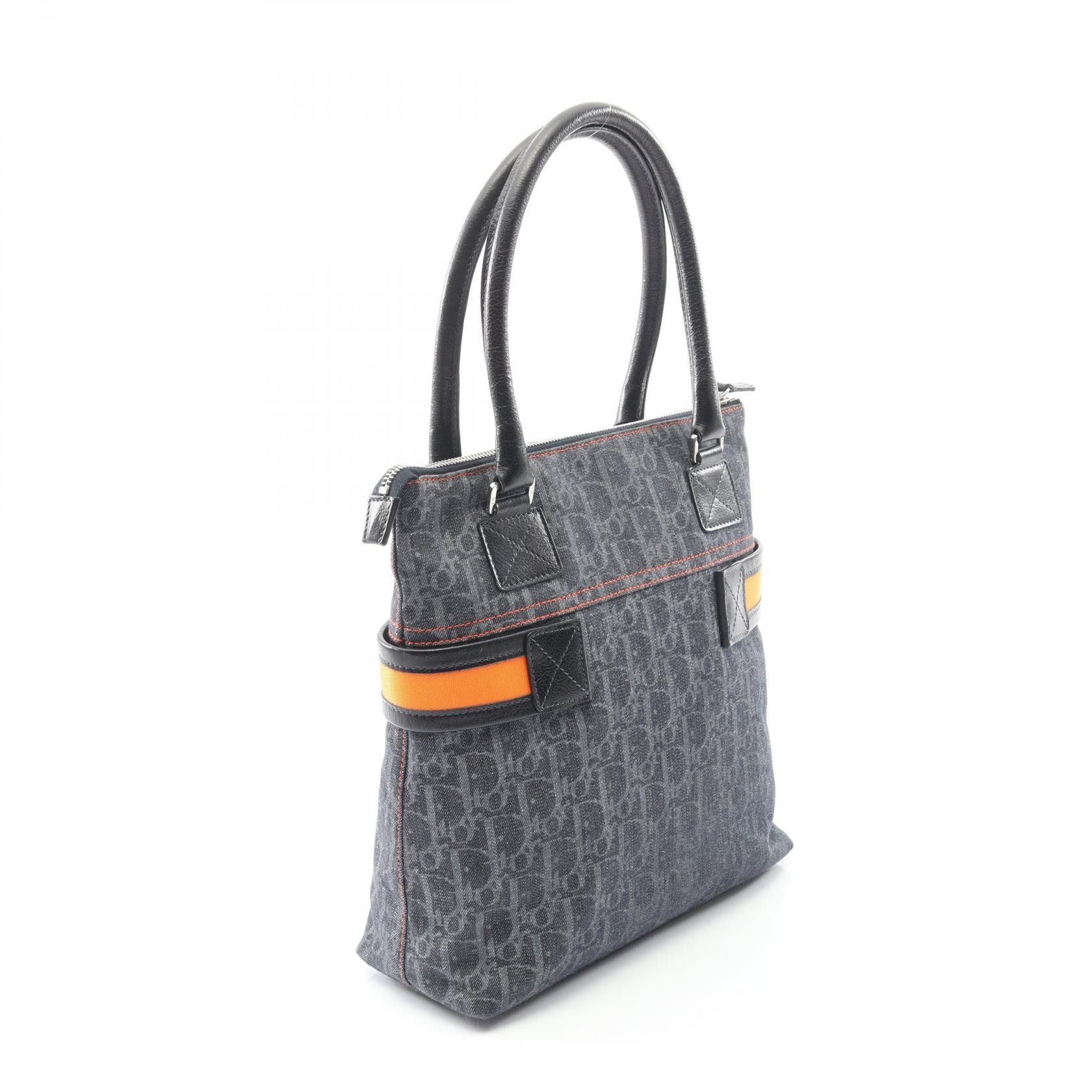 Dior Dior Dior Flight Line Trotter Denim Leather Tote Bag Textile Tote Bag DUTY FREE for USA Size ONE SIZE - 2 Thumbnail