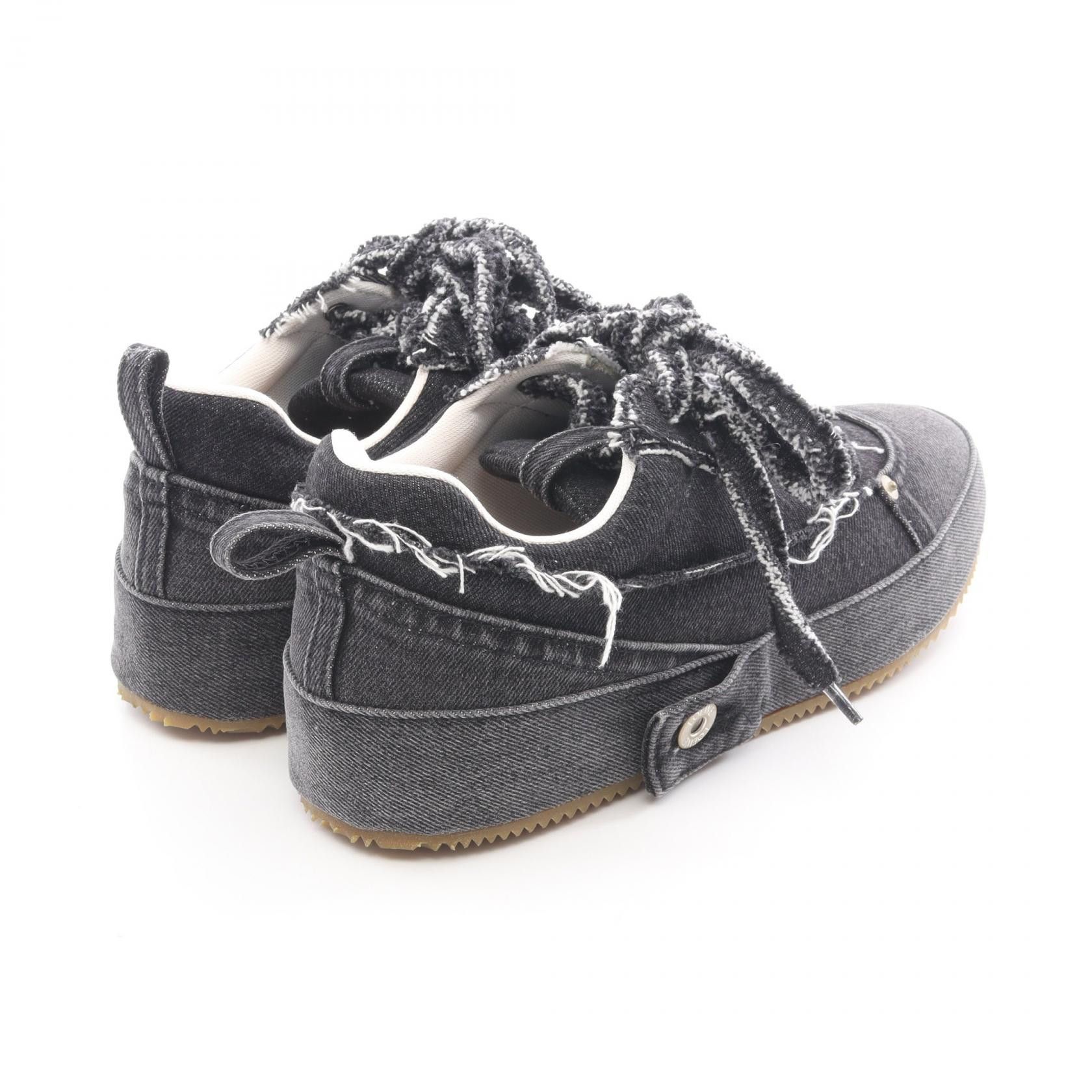 Loewe Loewe Loewe Deconstructed Denim Sneakers Textile Shoes DUTY FREE for USA Size ONE SIZE - 2 Thumbnail
