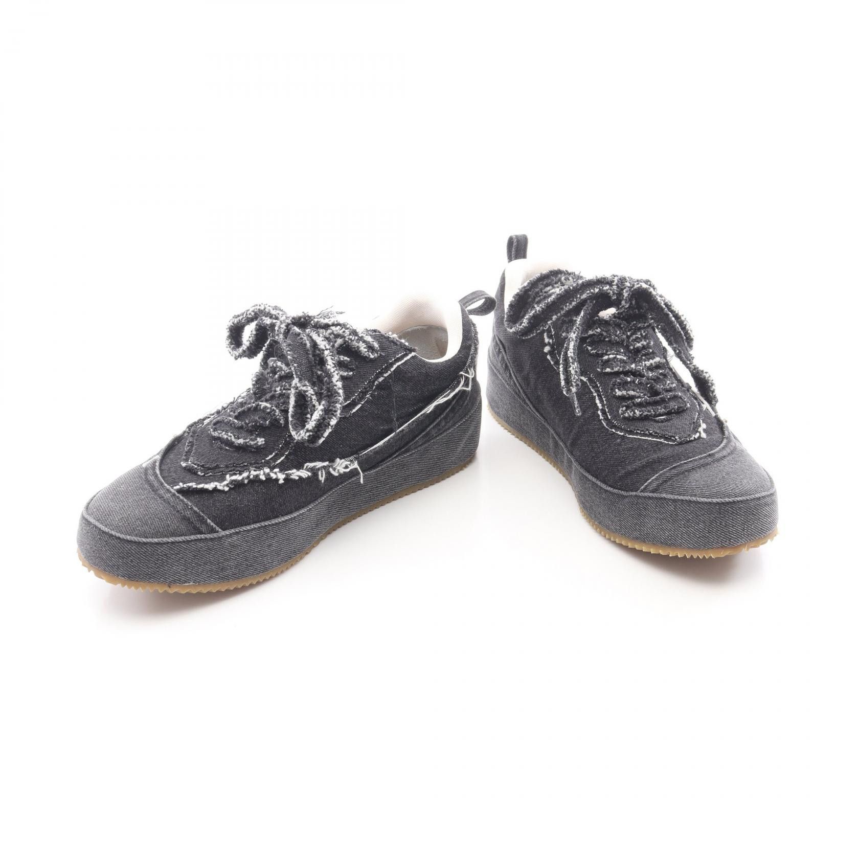 Loewe Loewe Loewe Deconstructed Denim Sneakers Textile Shoes DUTY FREE for USA Size ONE SIZE - 3 Thumbnail