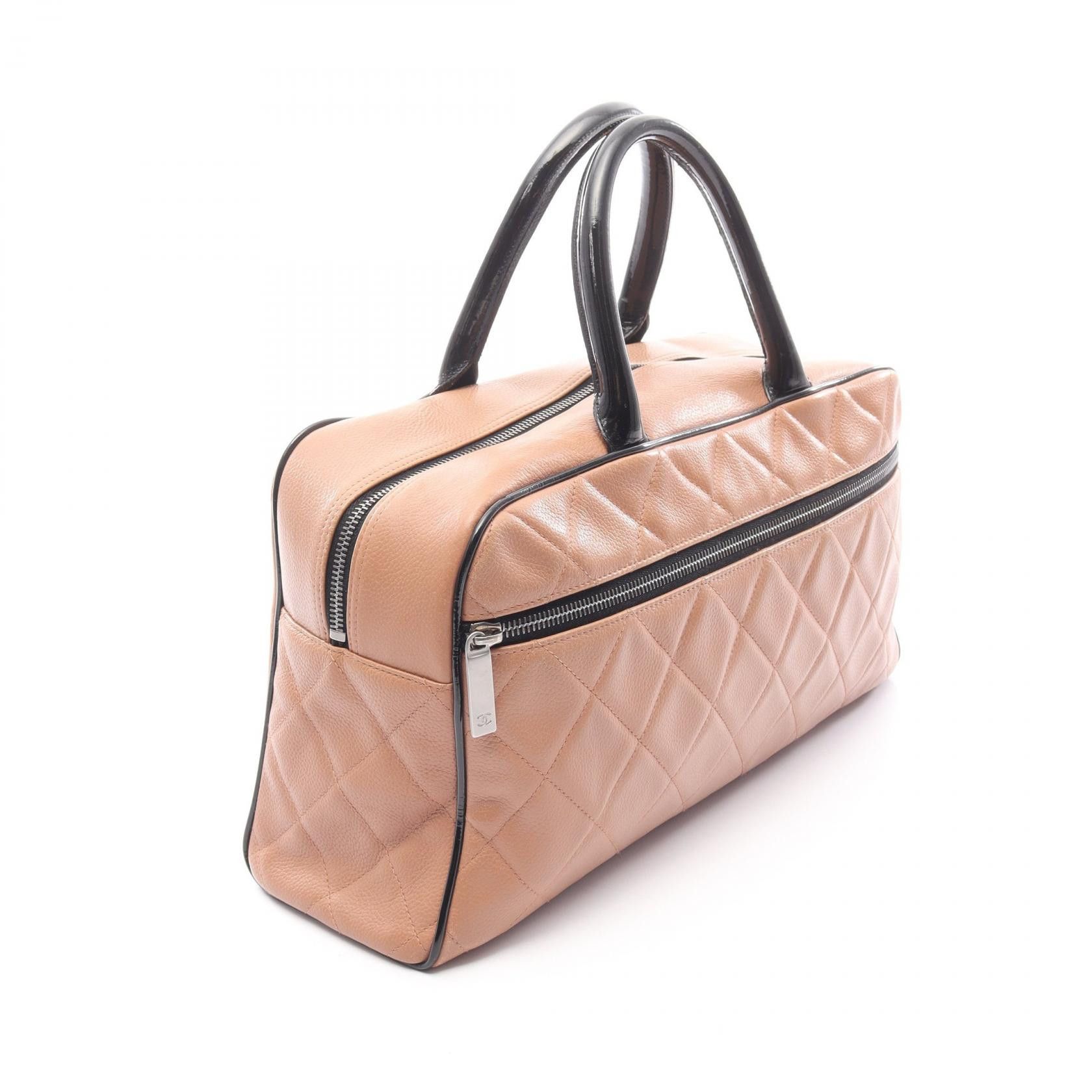 Chanel Chanel CHANEL Matelasse Caviar Skin Patent Leather Handbag Leather Handbag DUTY FREE for USA Size ONE SIZE - 2 Thumbnail