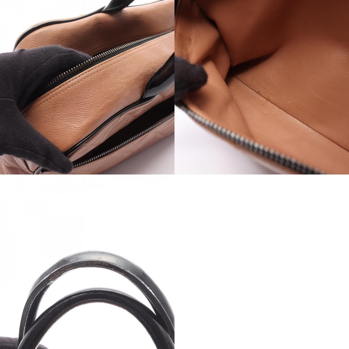 Chanel Chanel CHANEL Matelasse Caviar Skin Patent Leather Handbag Leather Handbag DUTY FREE for USA Size ONE SIZE - 10 Thumbnail