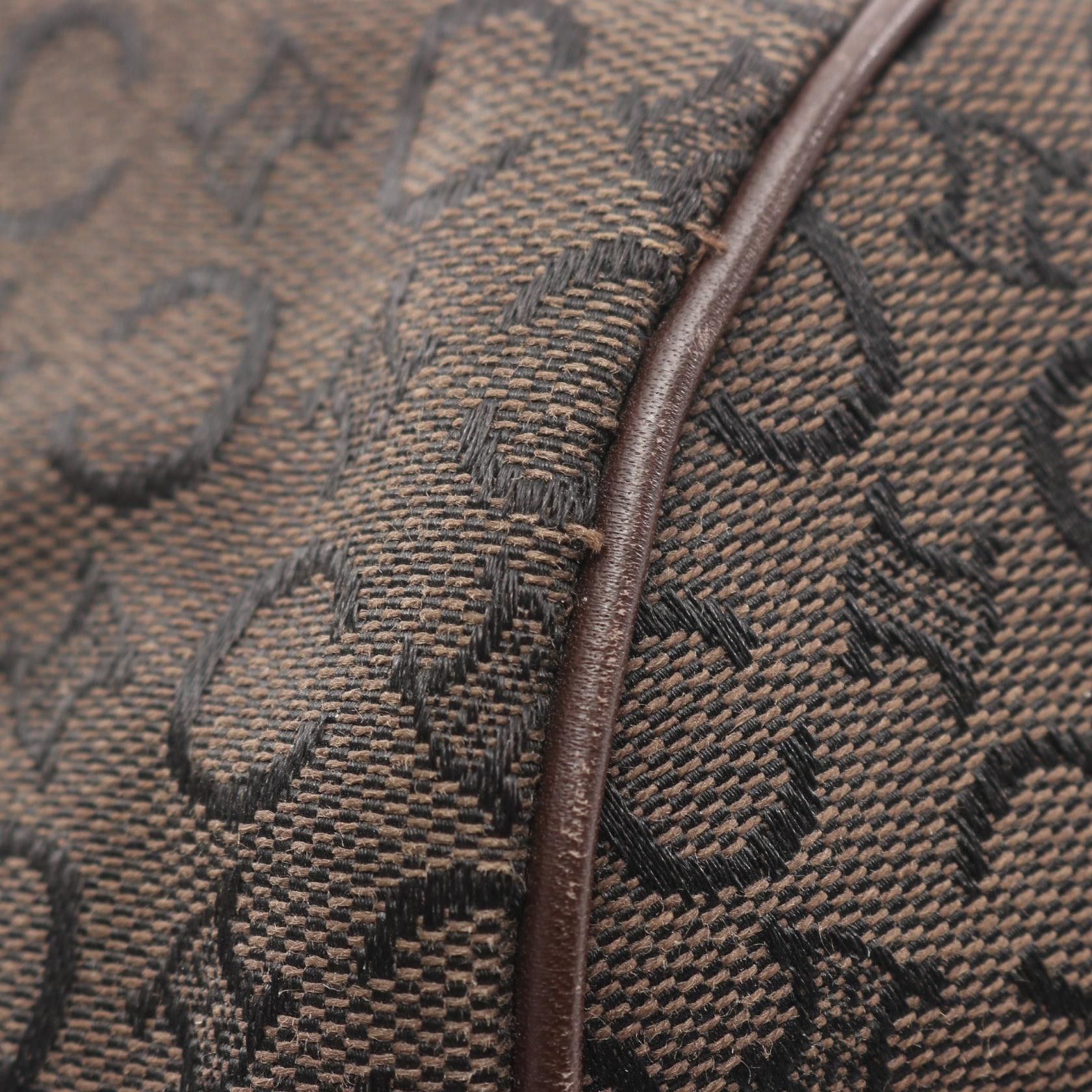 Celine Celine CELINE C Sulky Canvas Leather Boston Bag Leather Travel Bag DUTY FREE for USA Size ONE SIZE - 6 Thumbnail