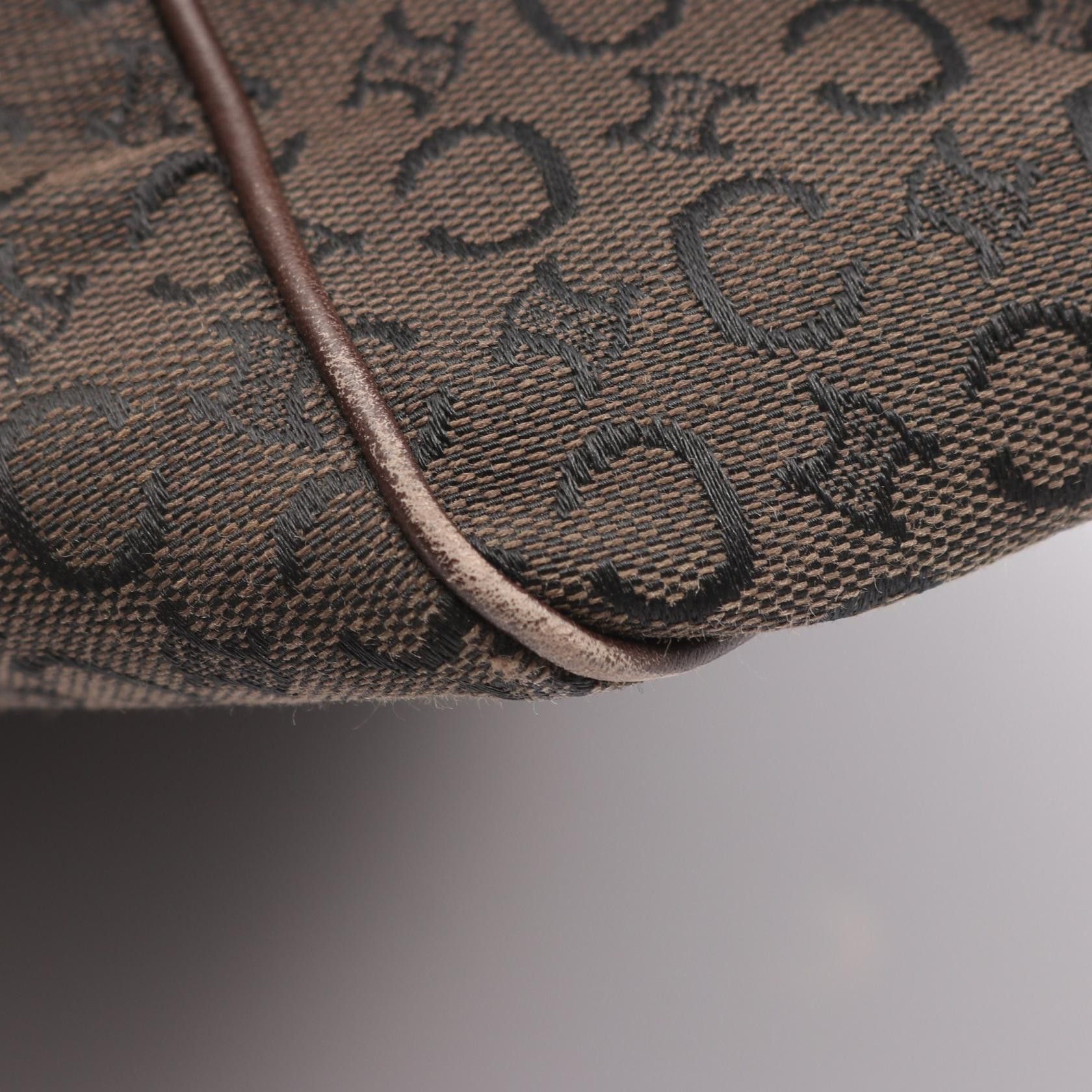 Celine Celine CELINE C Sulky Canvas Leather Boston Bag Leather Travel Bag DUTY FREE for USA Size ONE SIZE - 7 Thumbnail