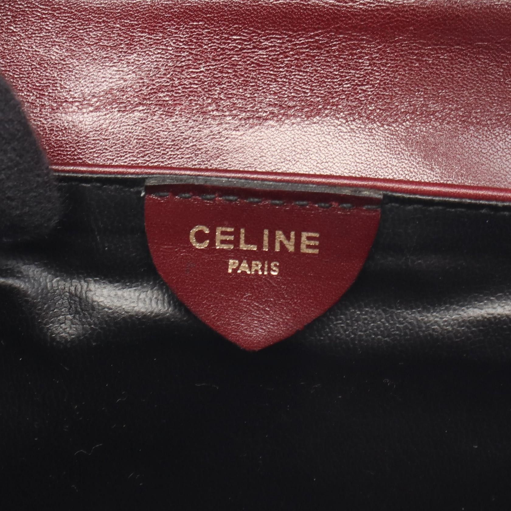 Celine Celine CELINE Triomphe Leather Shoulder Bag Leather Shoulder Bag DUTY FREE for USA Size ONE SIZE - 4 Thumbnail
