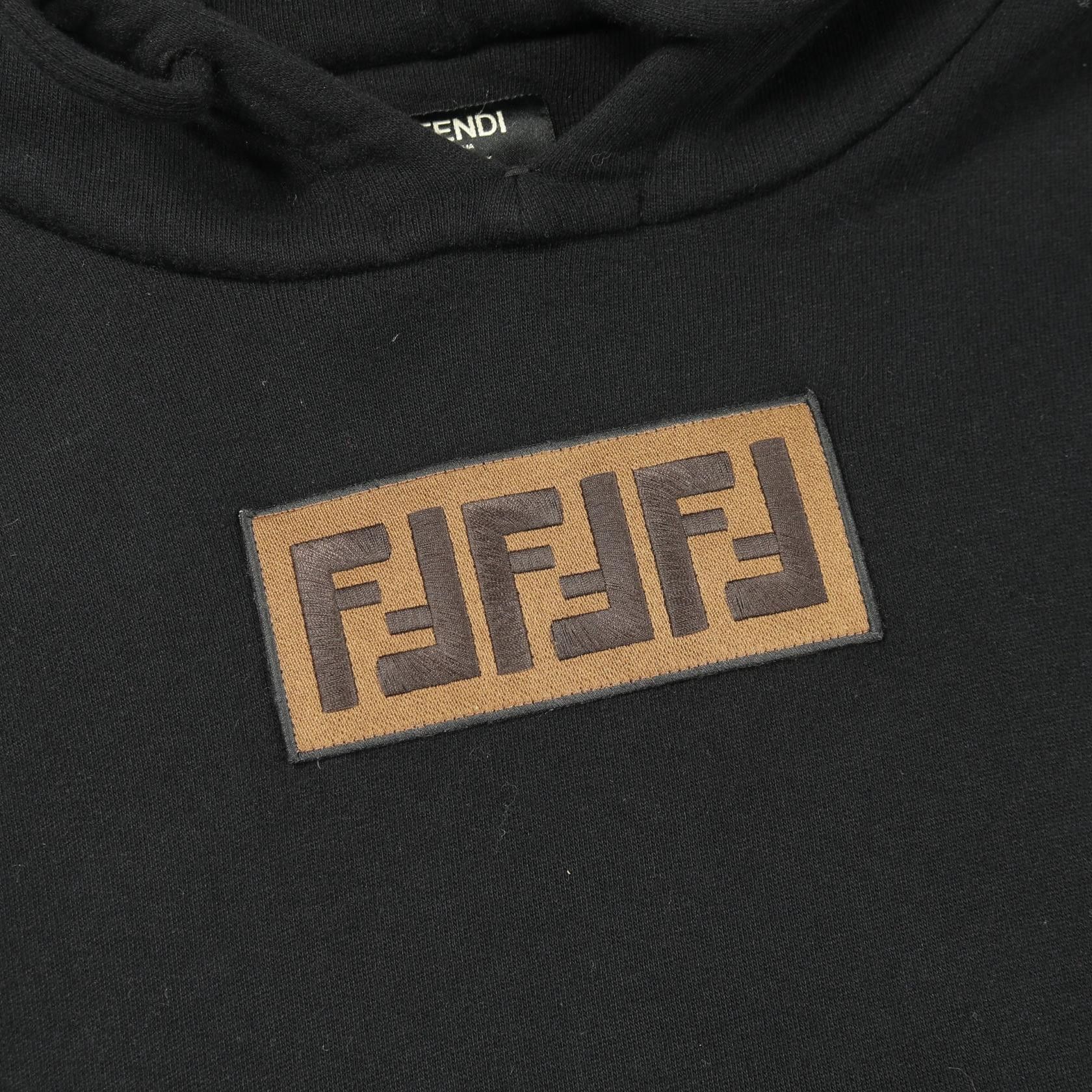 Fendi Fendi Fendi Zucca Cotton Cashmere Hoodie Textile Sweatshirts & Hoodies DUTY FREE for USA Size ONE SIZE - 10 Thumbnail